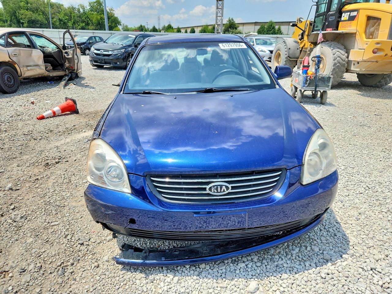 2008 Kia Optima Lx/ex Blue vin: KNAGE123X85217130