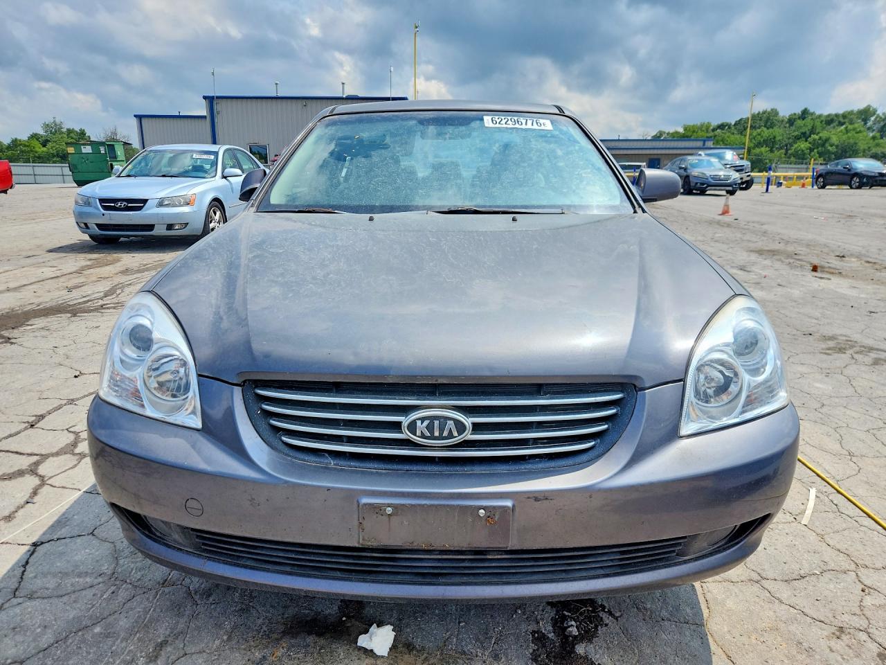 2008 Kia Optima Lx Gray vin: KNAGE123X85250774