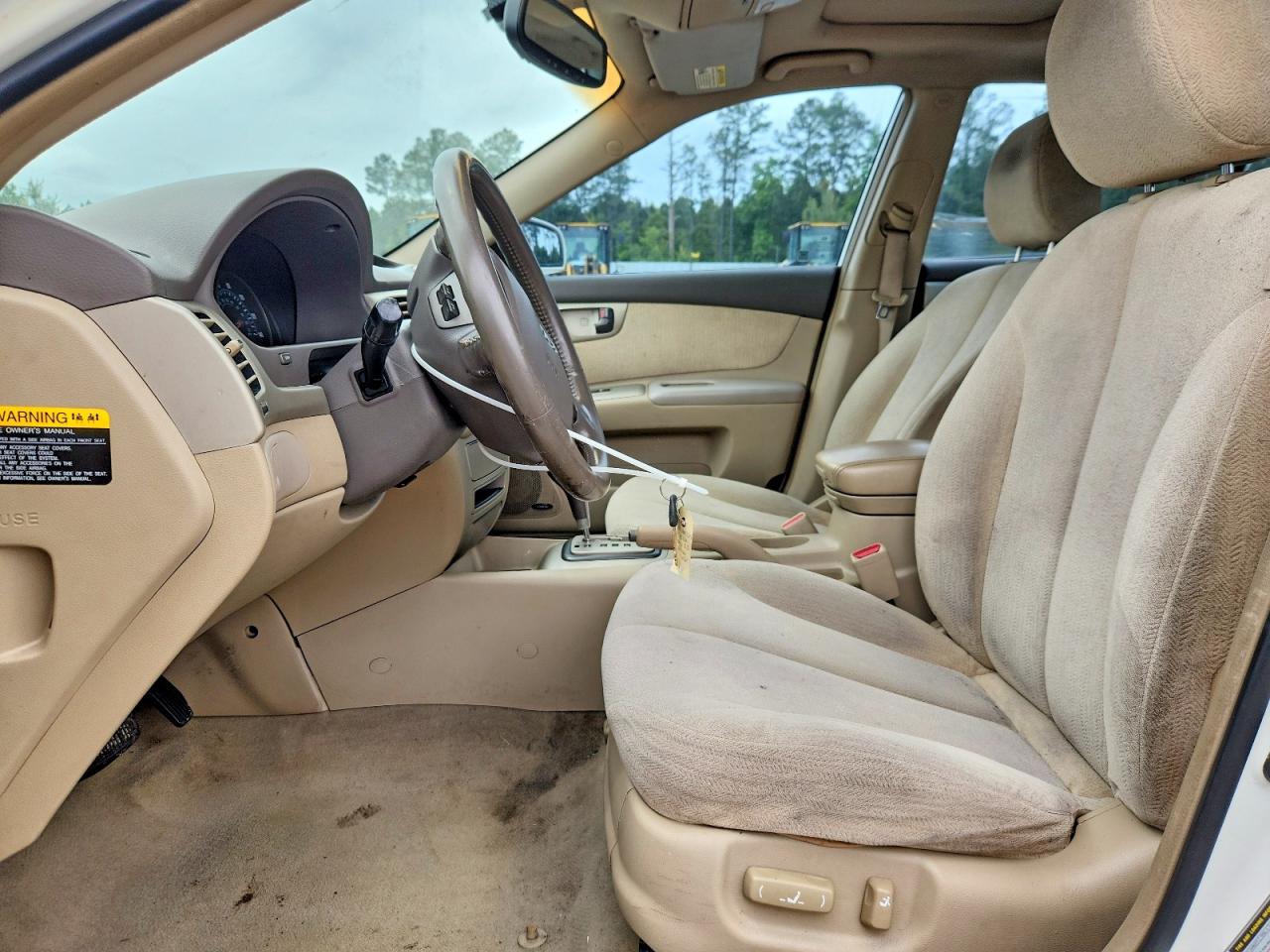2006 Kia Optima Lx Белый vin: KNAGE124065073920