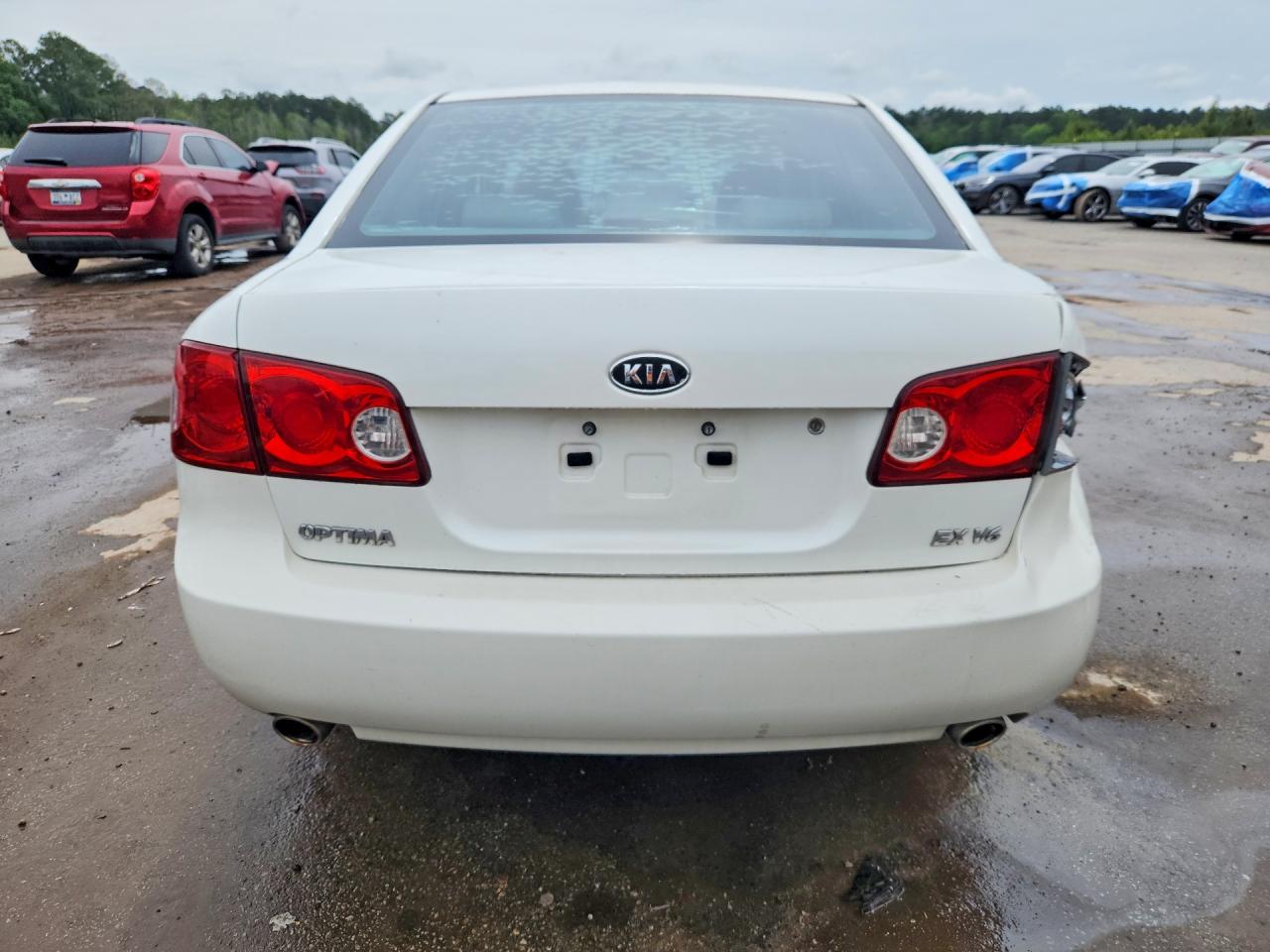 2006 Kia Optima Lx Белый vin: KNAGE124065073920