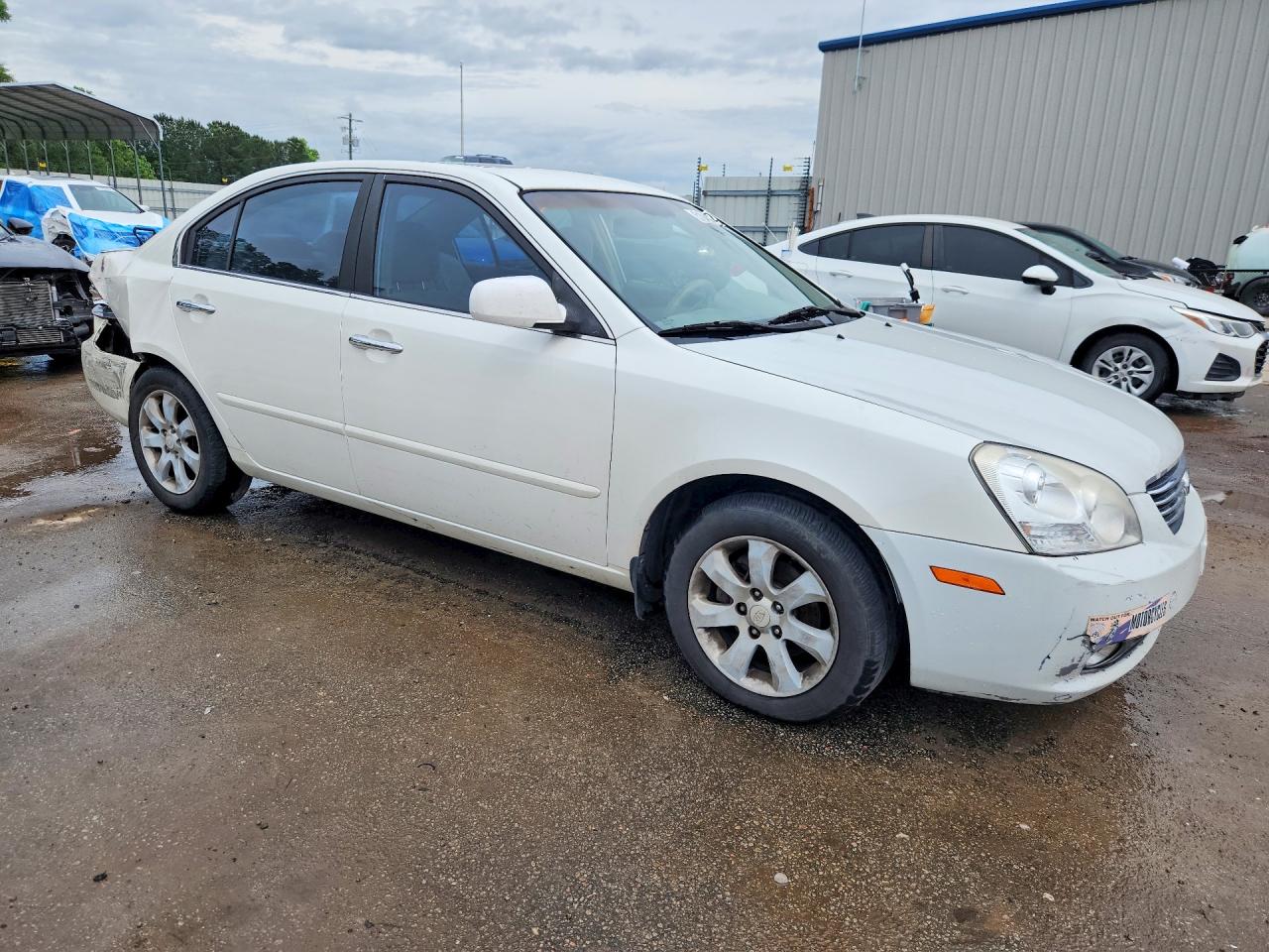2006 Kia Optima Lx Белый vin: KNAGE124065073920