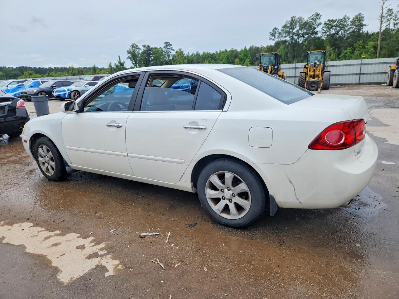 2006 Kia Optima Lx Белый vin: KNAGE124065073920