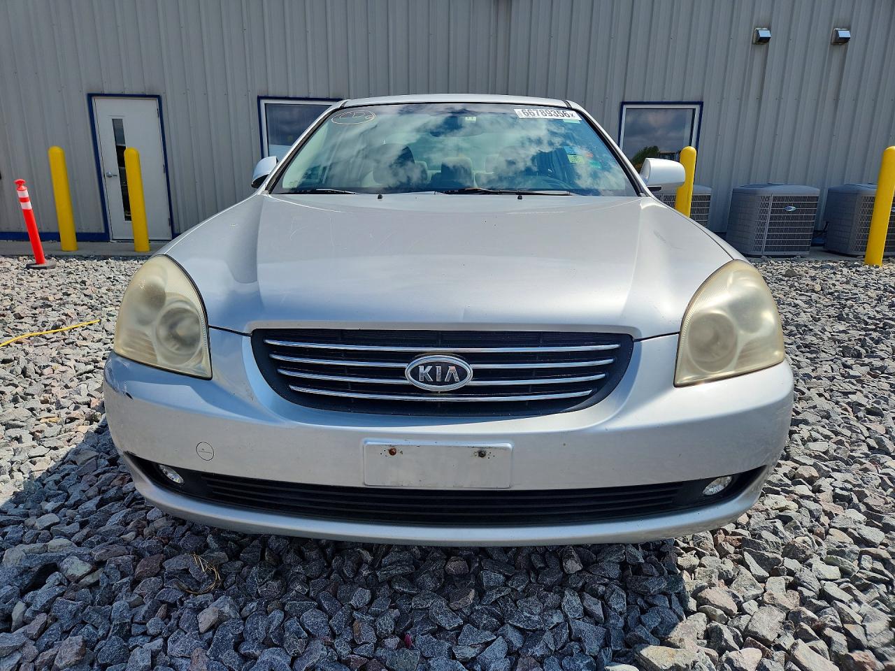 2008 Kia Optima Lx Silver vin: KNAGE124085225665