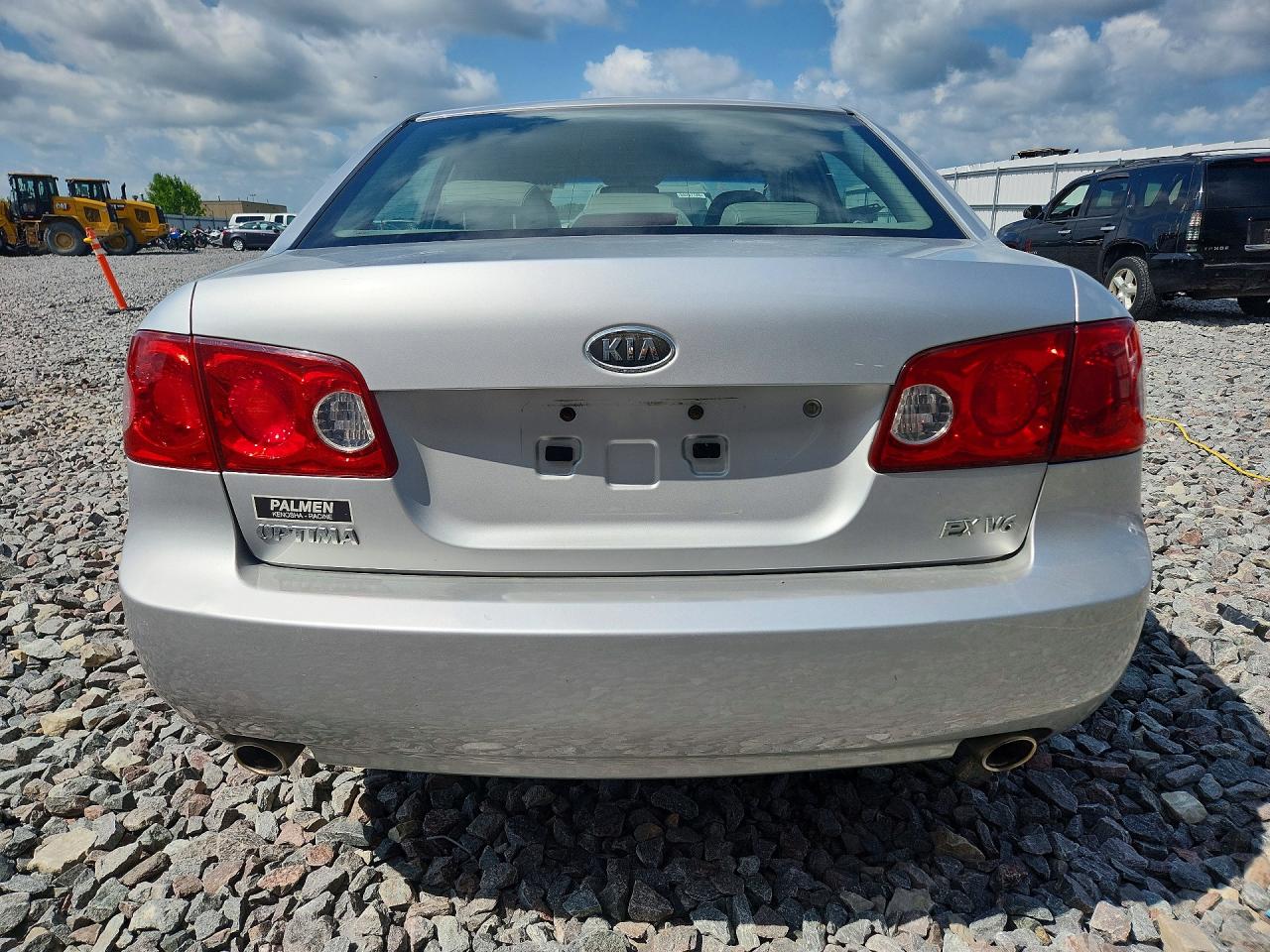 2008 Kia Optima Lx Silver vin: KNAGE124085225665
