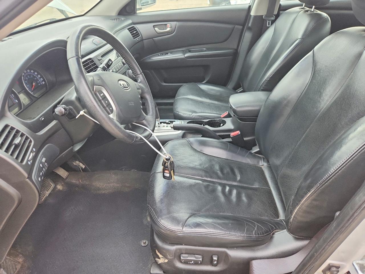 2008 Kia Optima Lx Silver vin: KNAGE124585258600