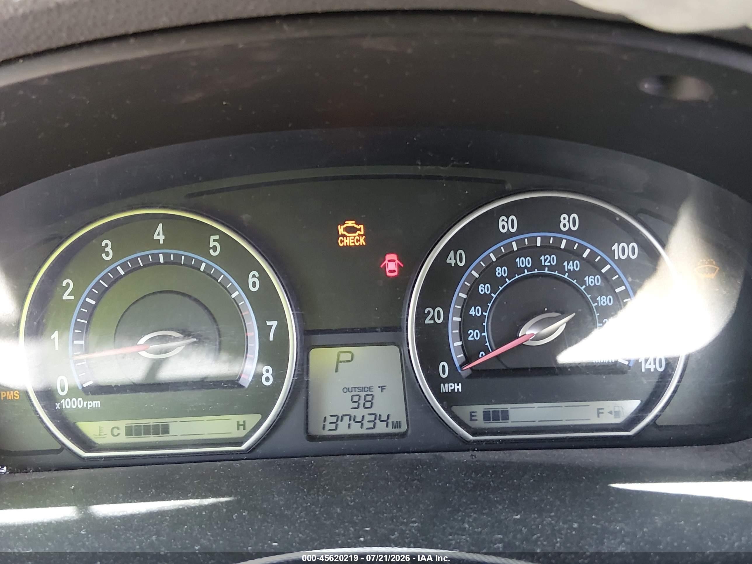2006 Kia Optima Ex V6 (new)/lx V6 (new) Blue vin: KNAGE124965045033