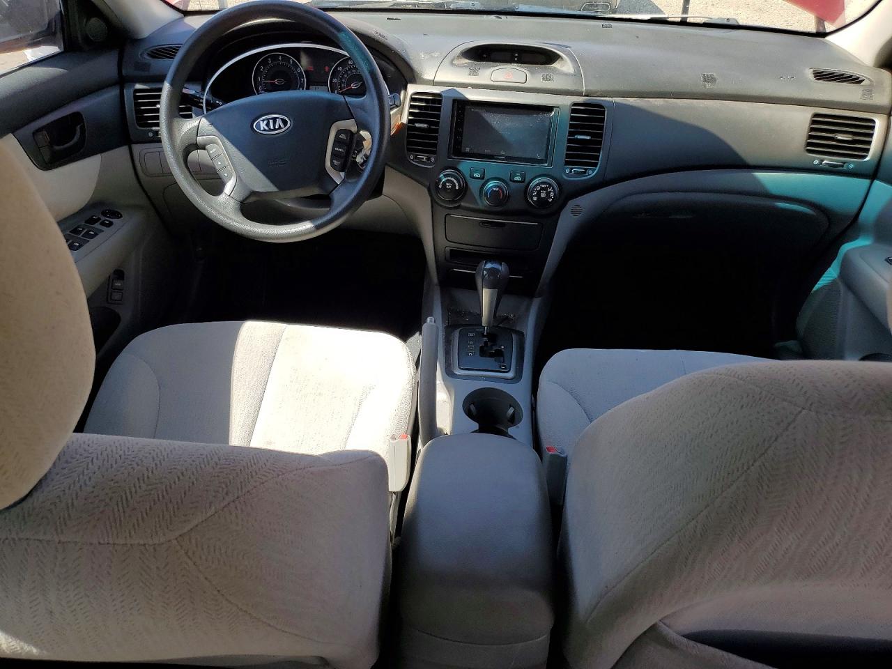 2007 Kia Optima Lx Red vin: KNAGE124975130309