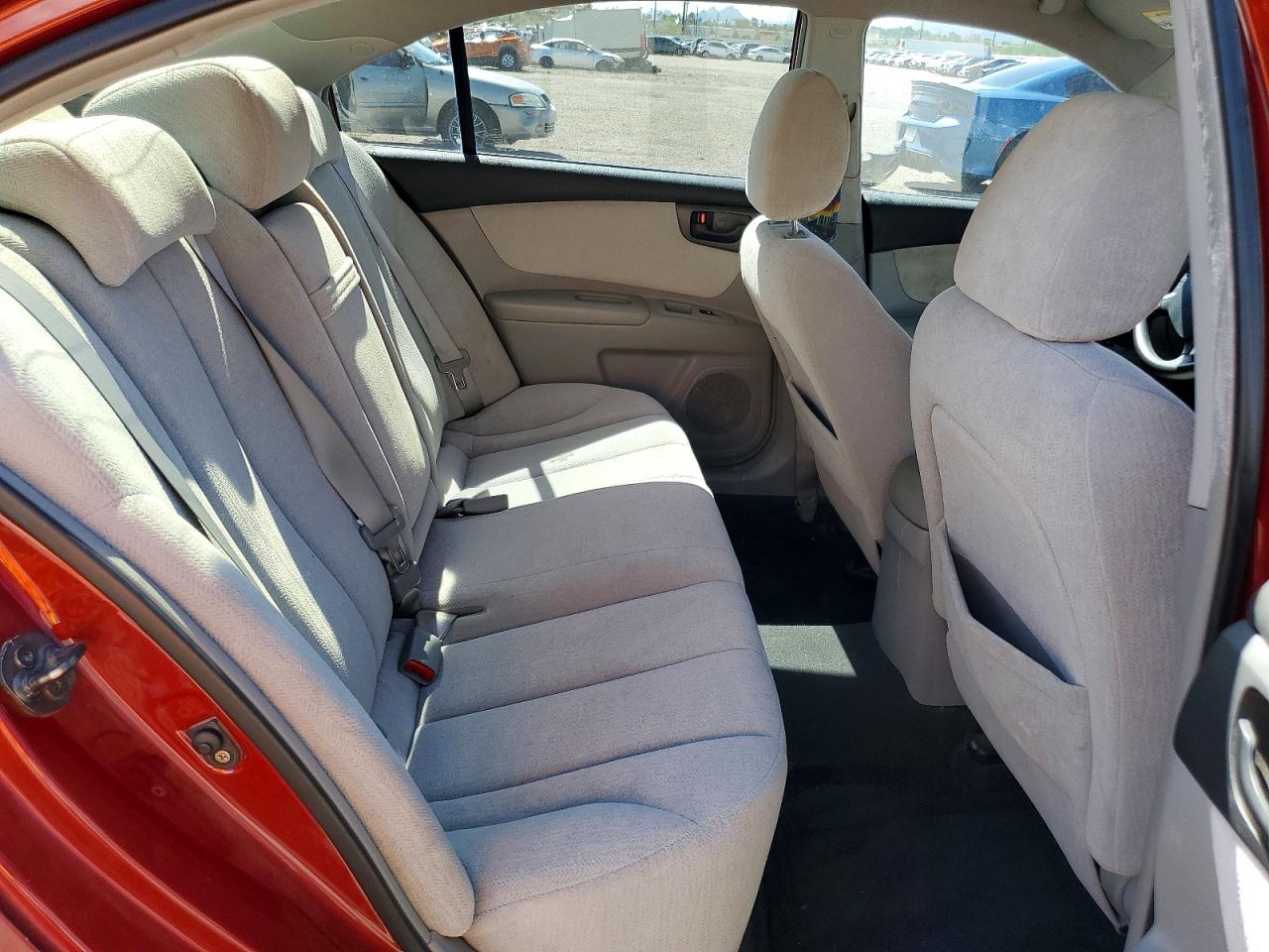 2007 Kia Optima Lx Red vin: KNAGE124975130309