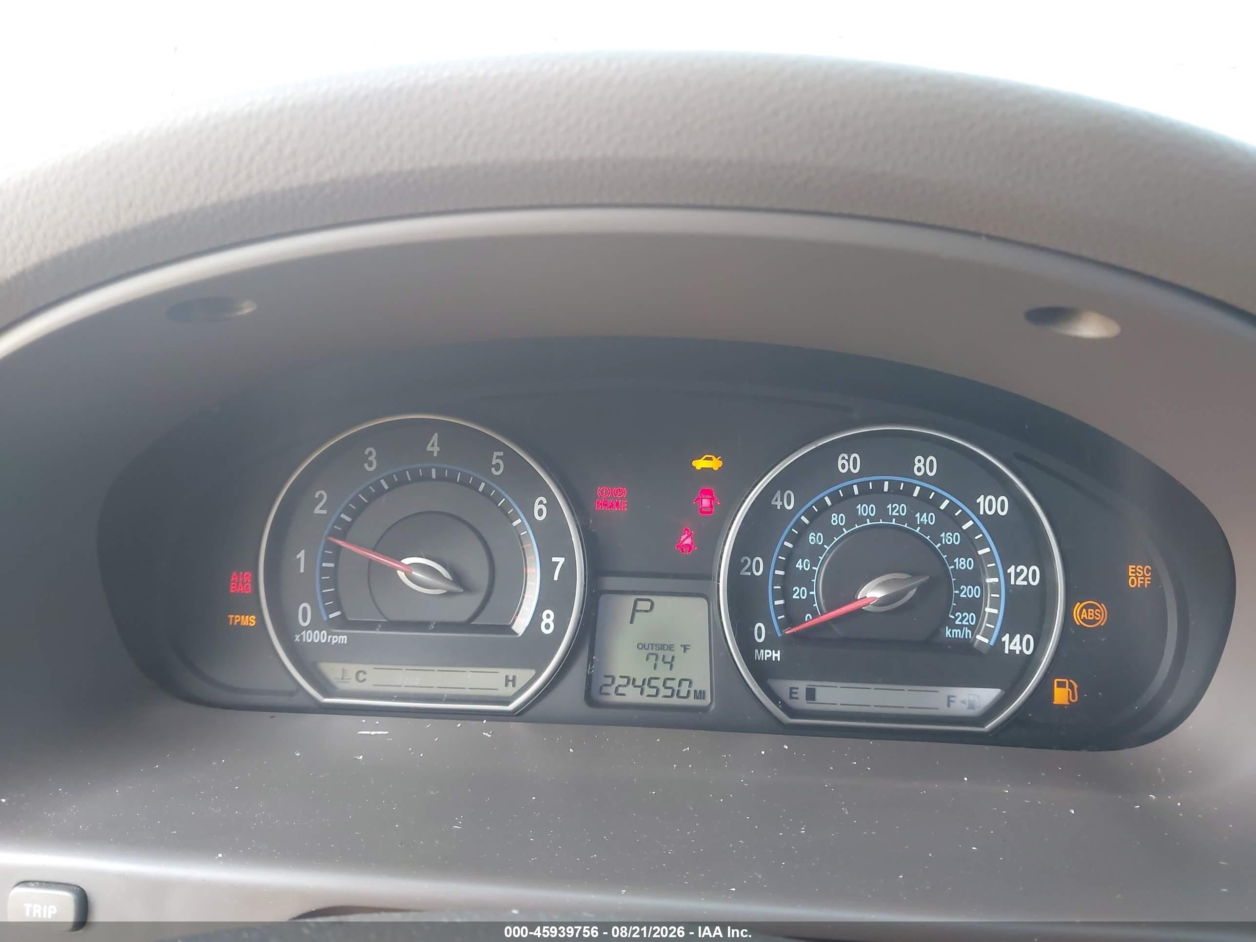 2006 Kia Optima Ex V6 (new)/lx V6 (new) Red vin: KNAGE124X65071110