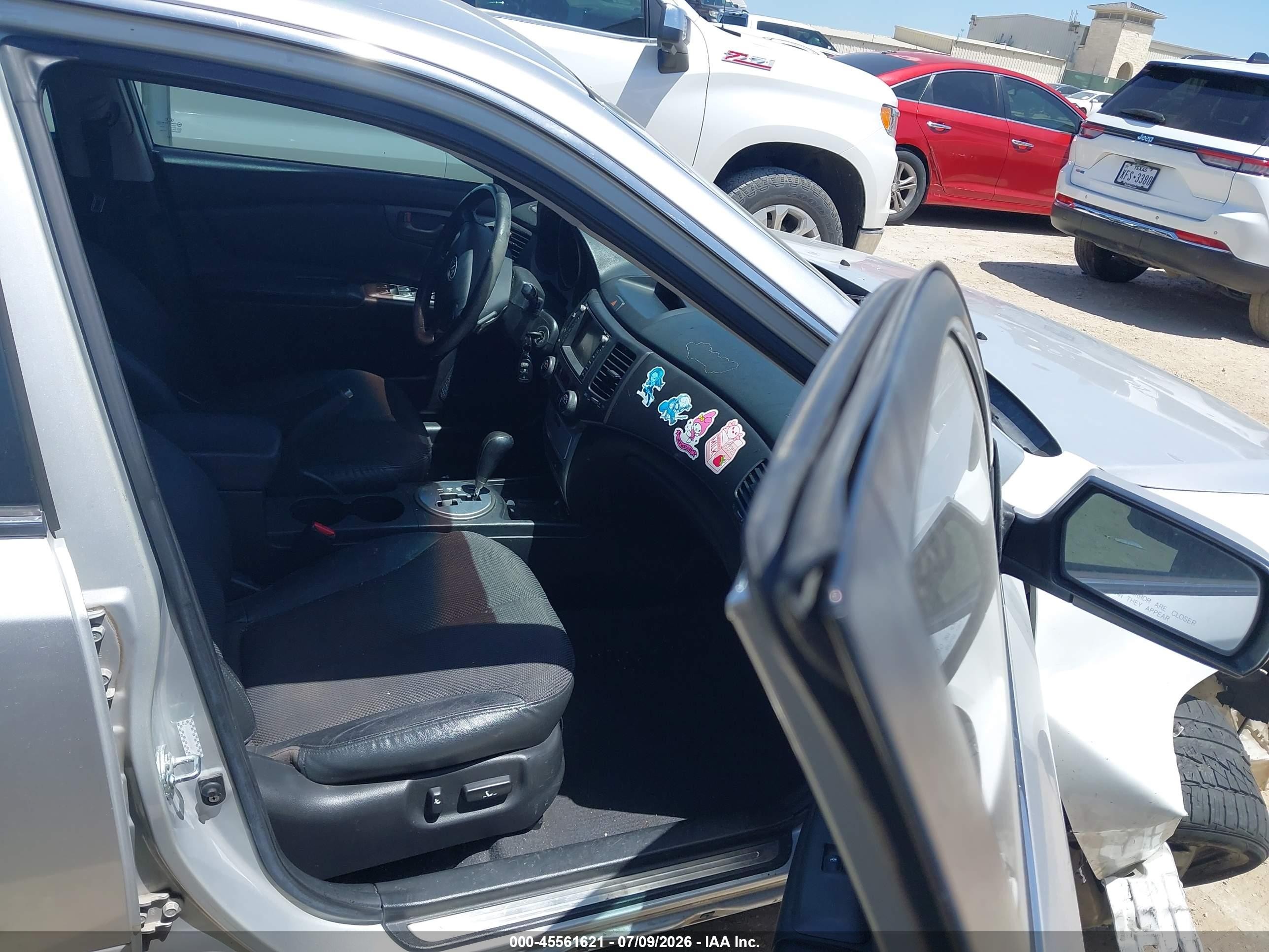 2009 Kia Optima Sx V6 Silver vin: KNAGE224095335347