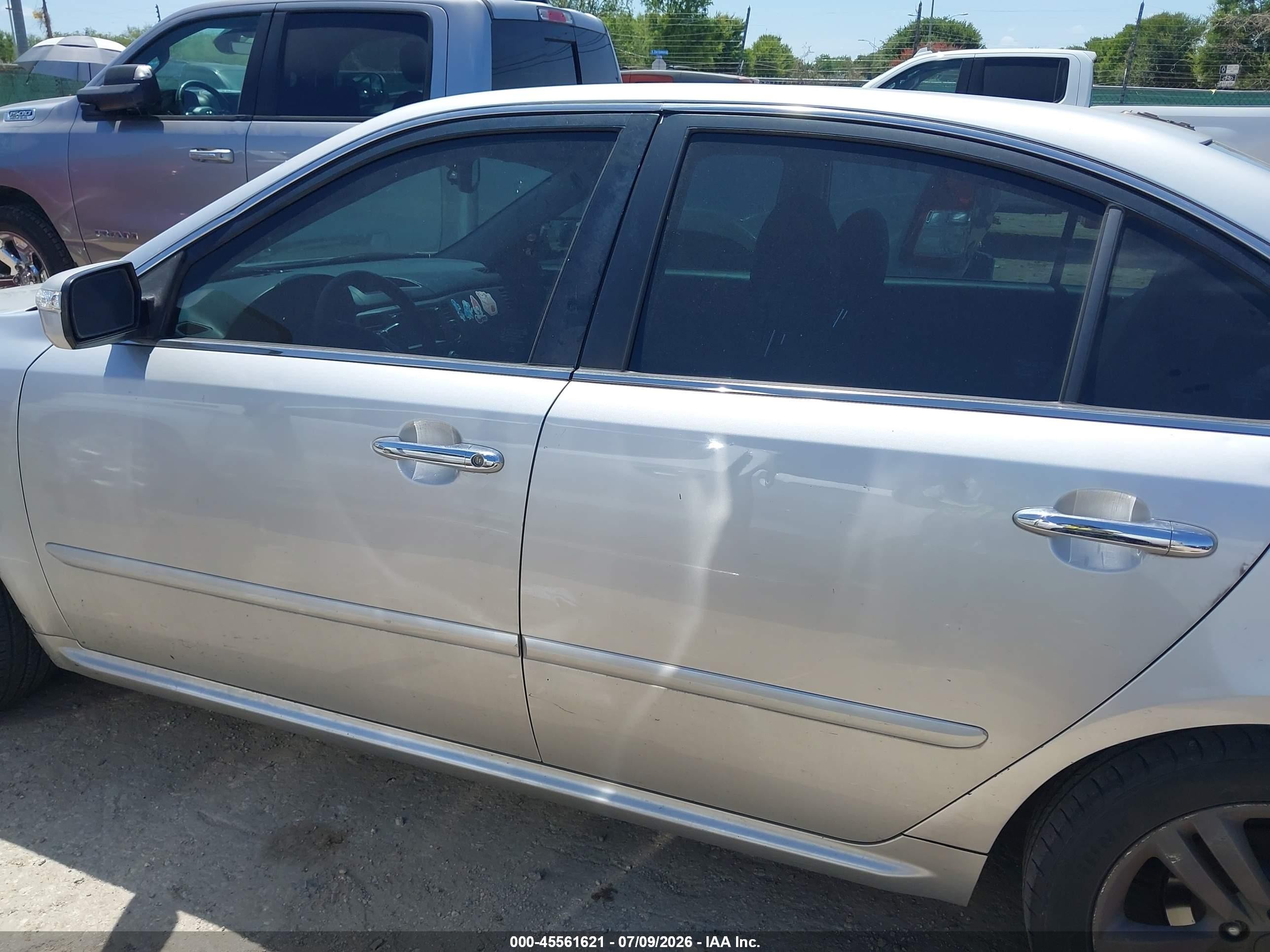 2009 Kia Optima Sx V6 Silver vin: KNAGE224095335347