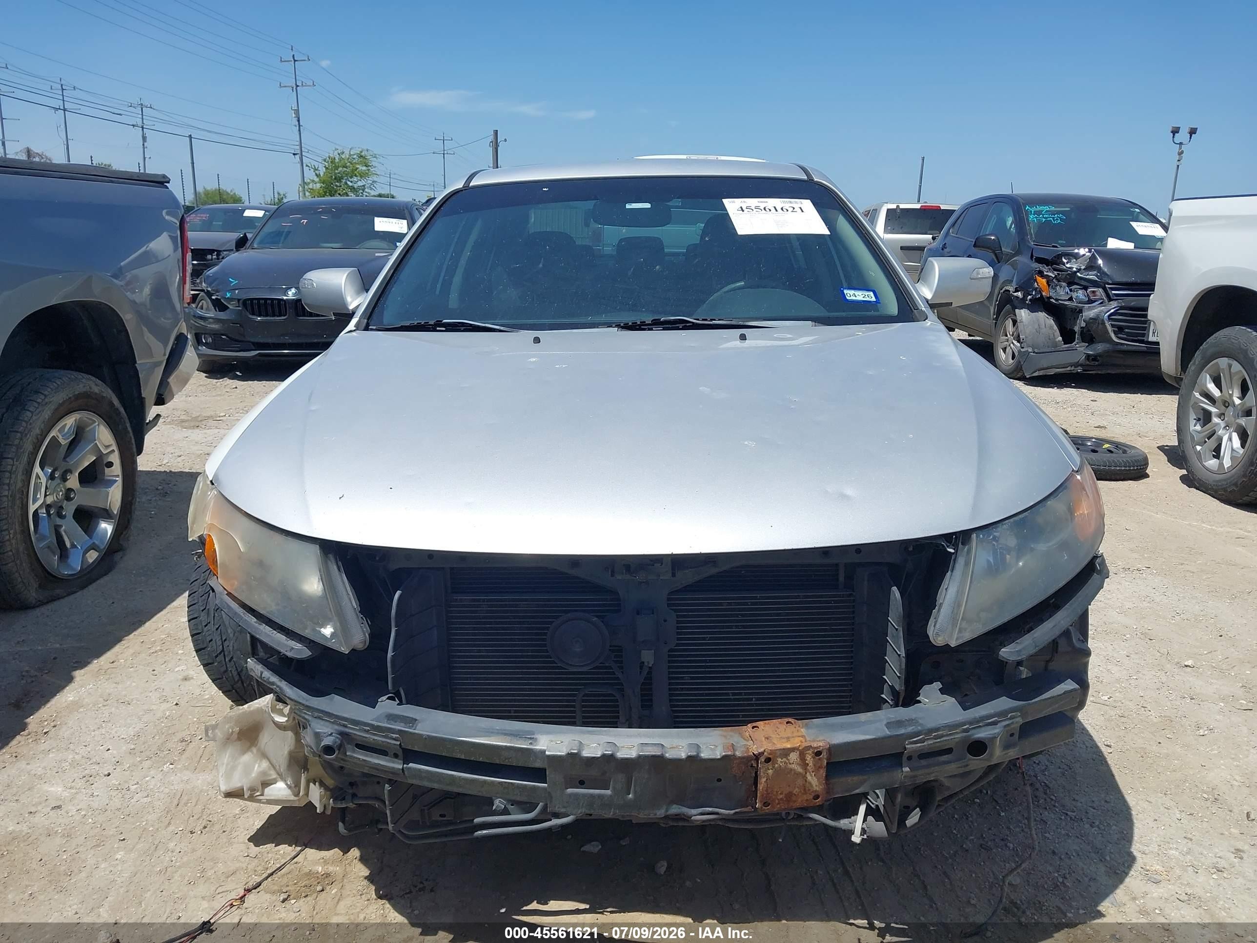 2009 Kia Optima Sx V6 Silver vin: KNAGE224095335347