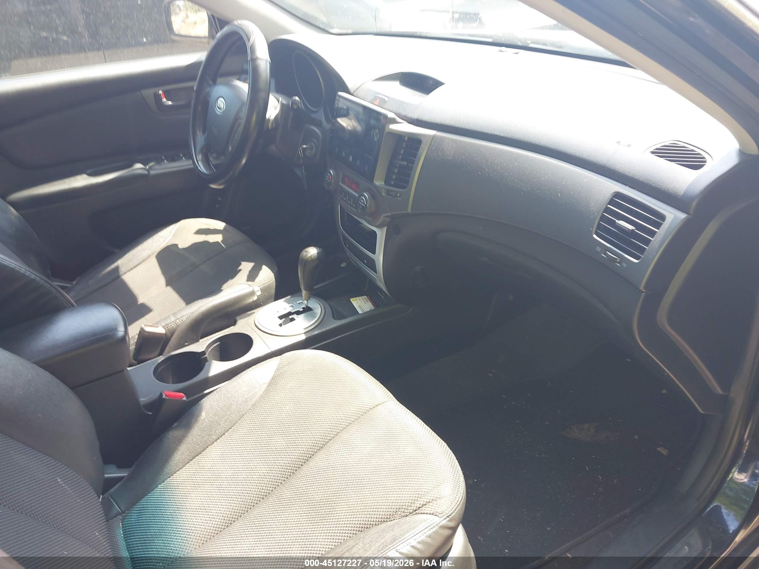 2009 Kia Optima Sx V6 Blue vin: KNAGE224295334829