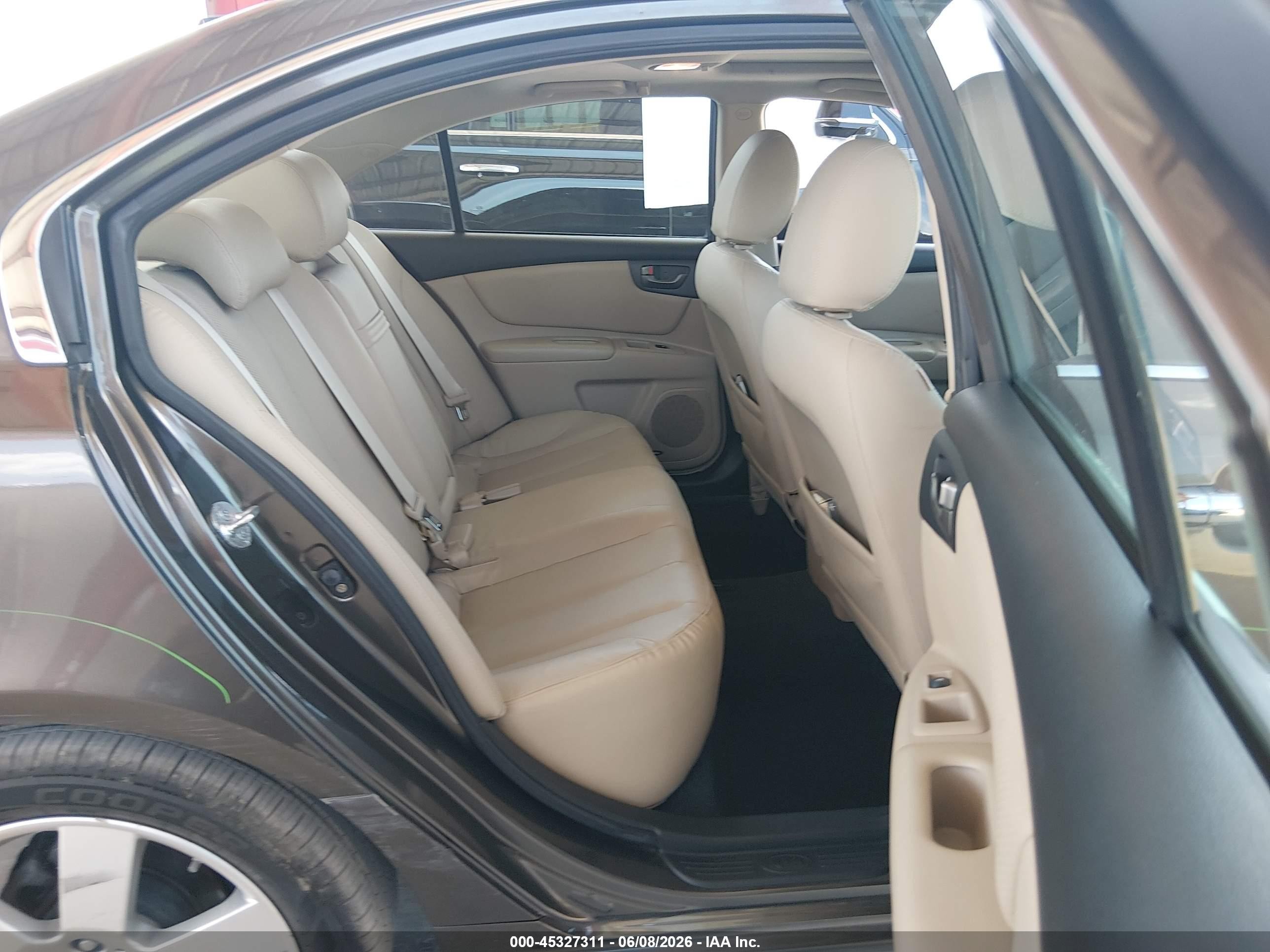 2009 Kia Optima Ex V6 Gray vin: KNAGE224695308542