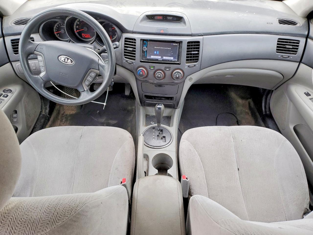 2009 Kia Optima Lx Silver vin: KNAGE228195282998