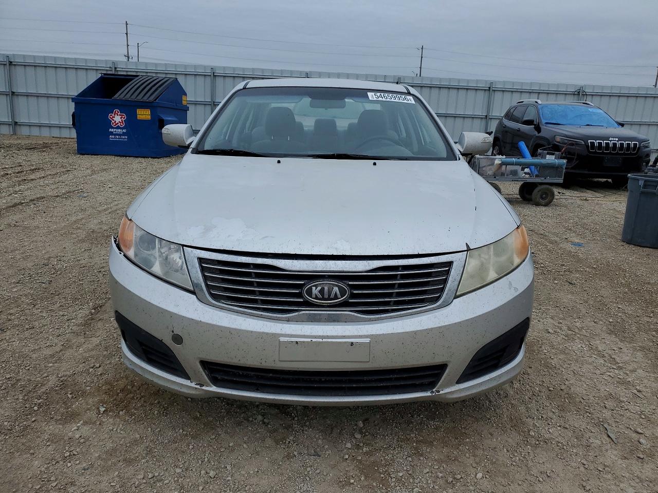 2009 Kia Optima Lx Silver vin: KNAGE228195282998
