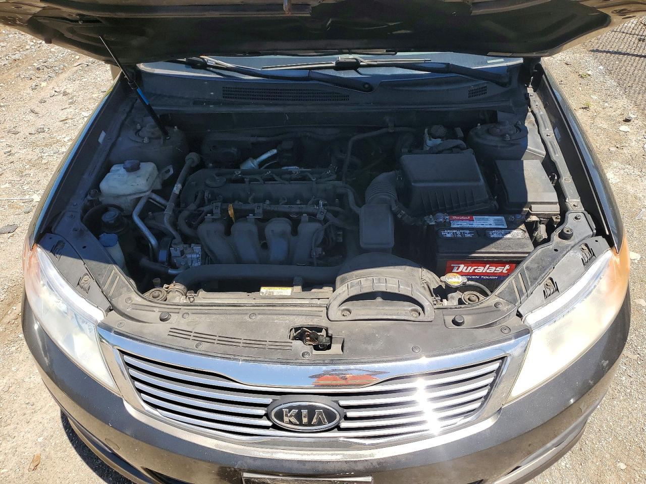 2009 Kia Optima Lx Brown vin: KNAGE228195295931