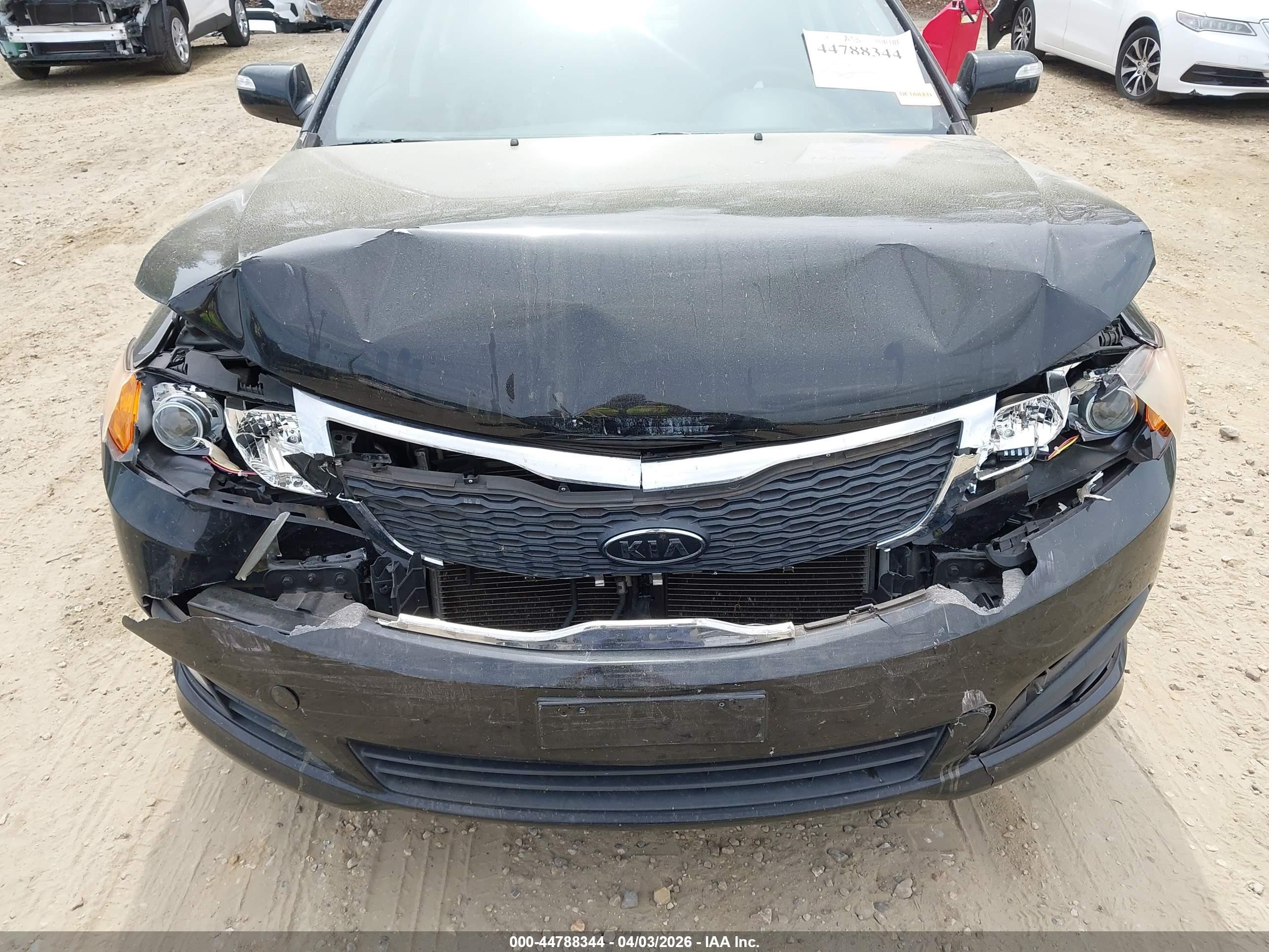 2009 Kia Optima Sx Black vin: KNAGE228195331035