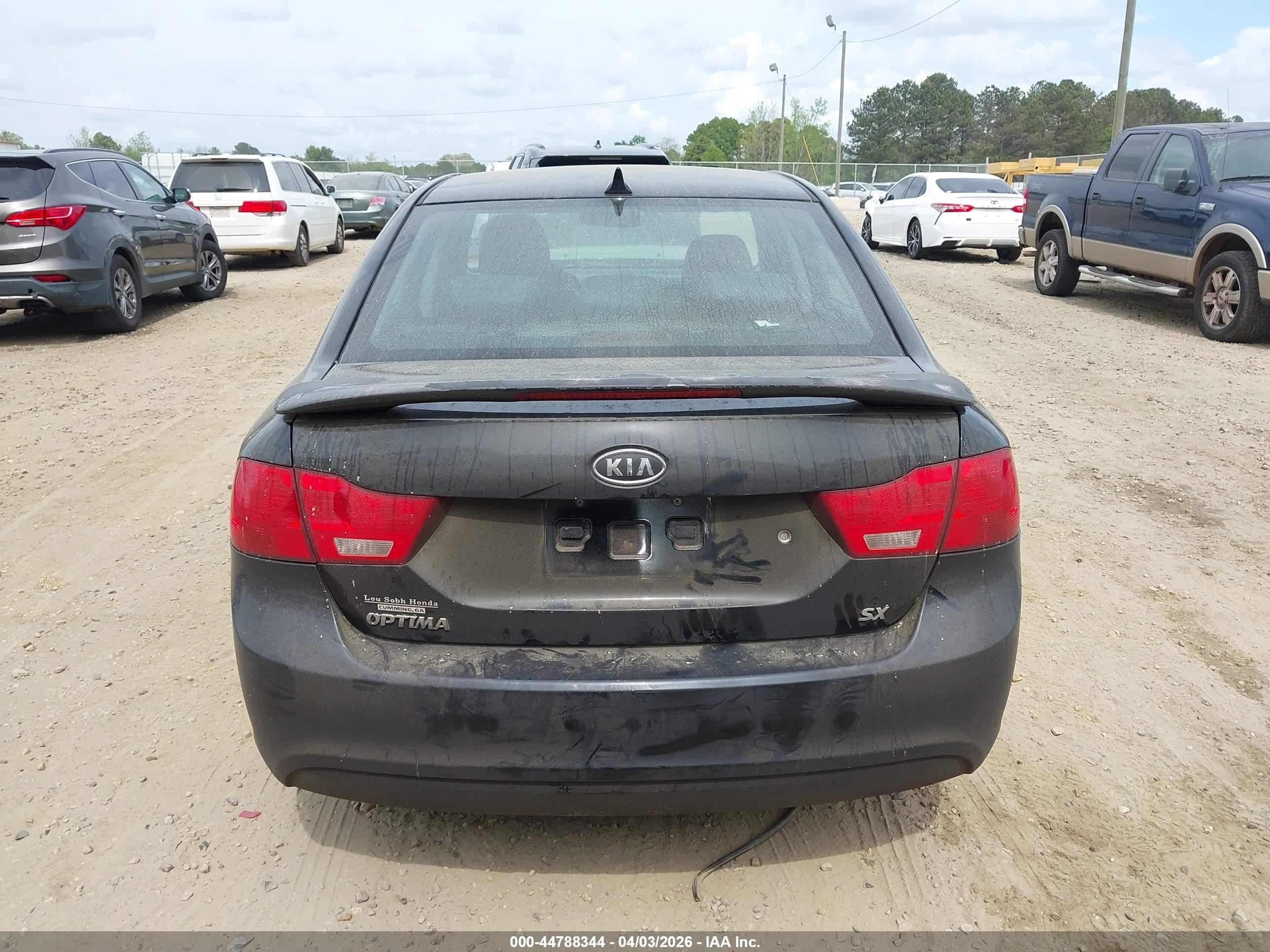 2009 Kia Optima Sx Black vin: KNAGE228195331035