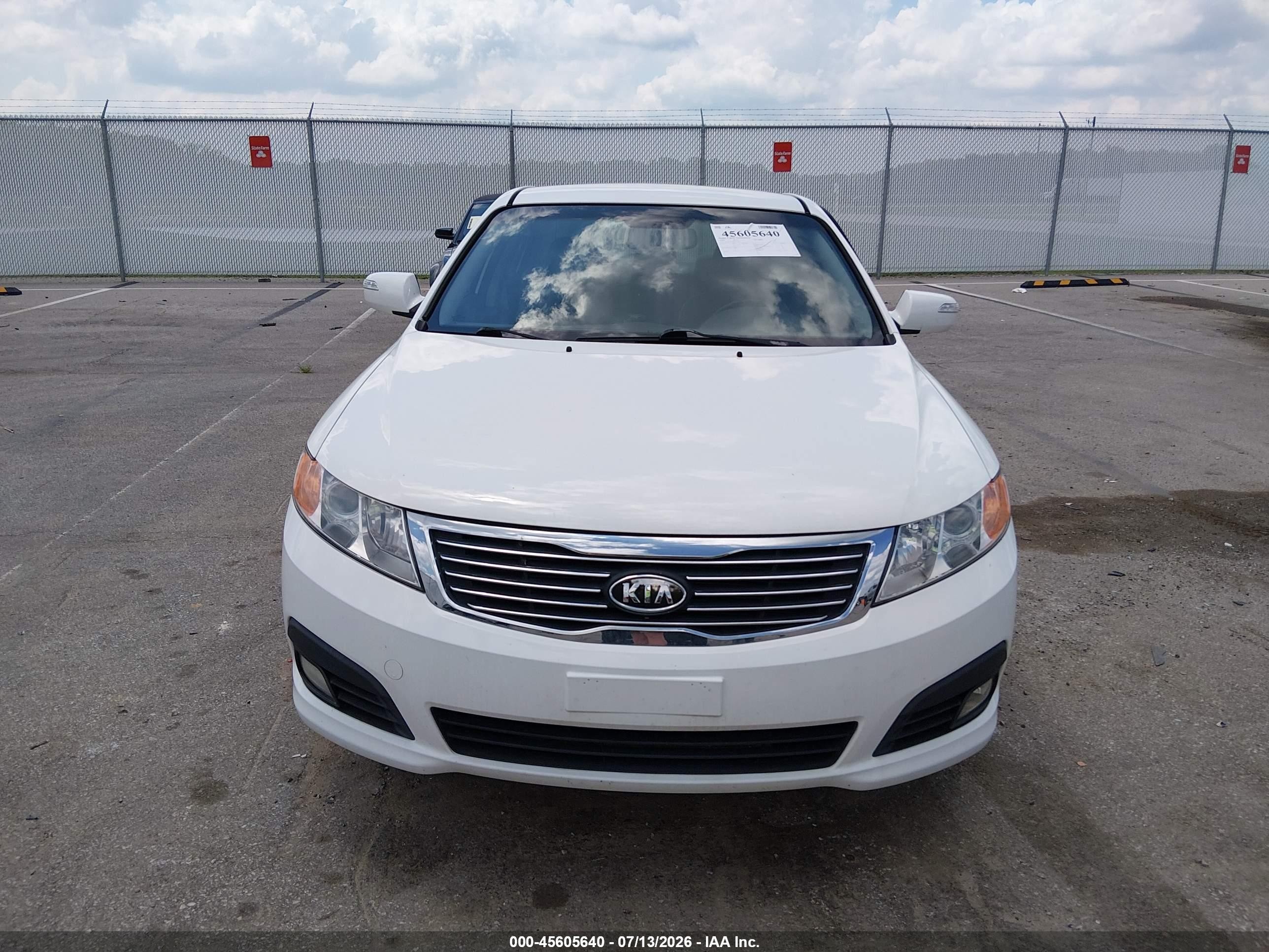 2009 Kia Optima Ex White vin: KNAGE228295295131