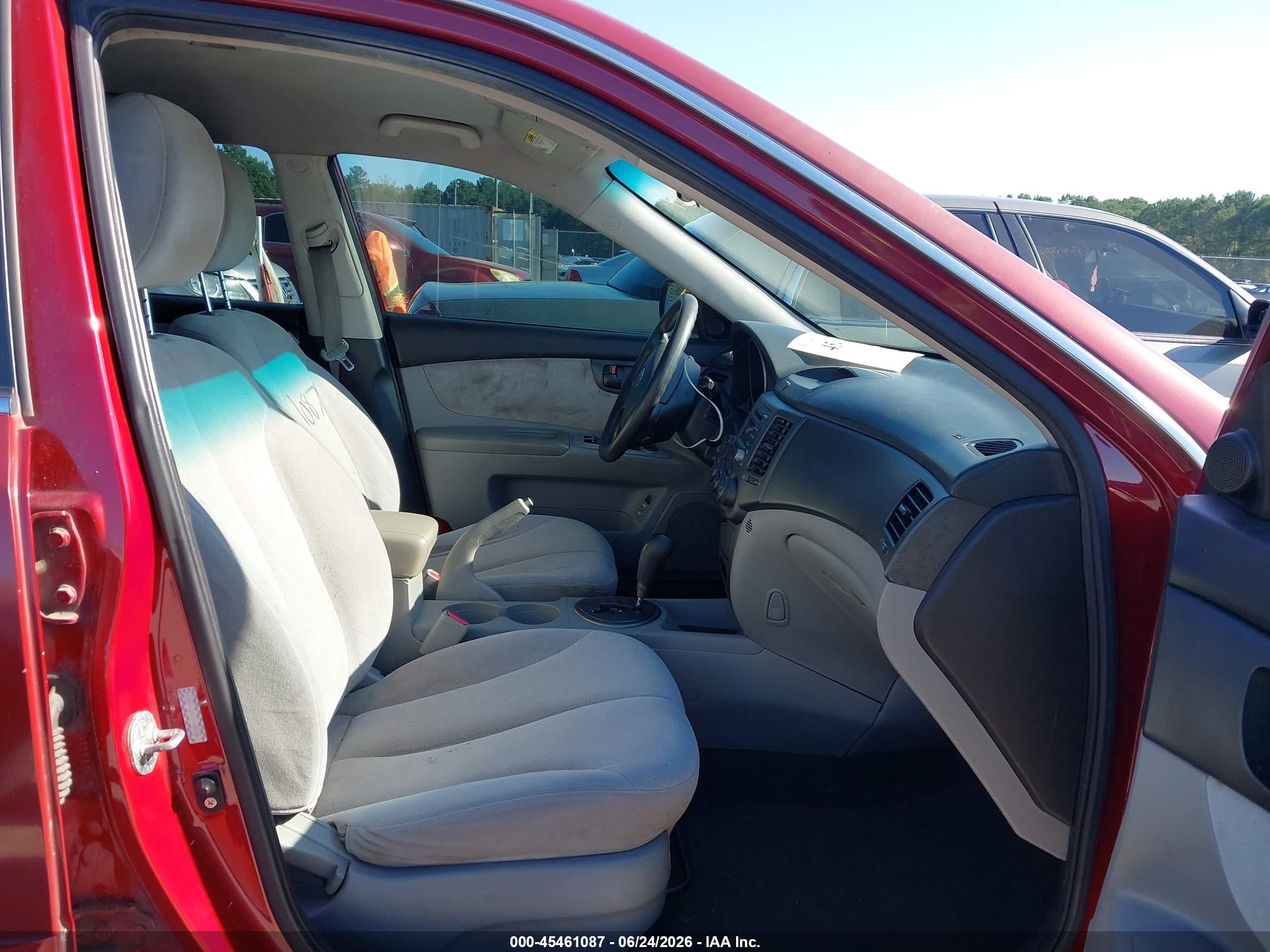 2009 Kia Optima Lx Red vin: KNAGE228295325602