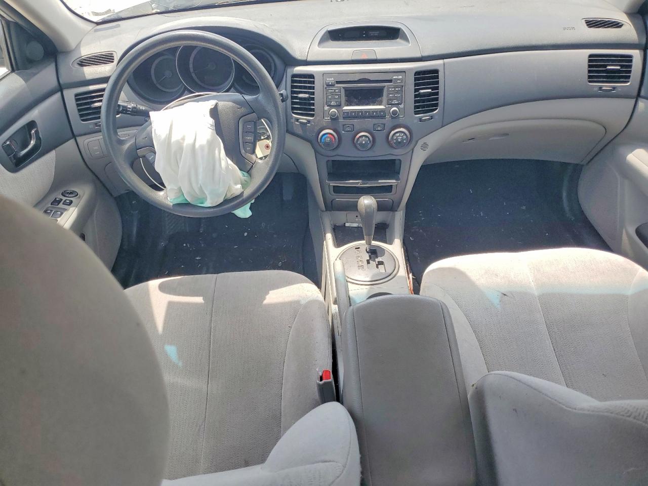 2009 Kia Optima Lx Серебряный vin: KNAGE228495321454
