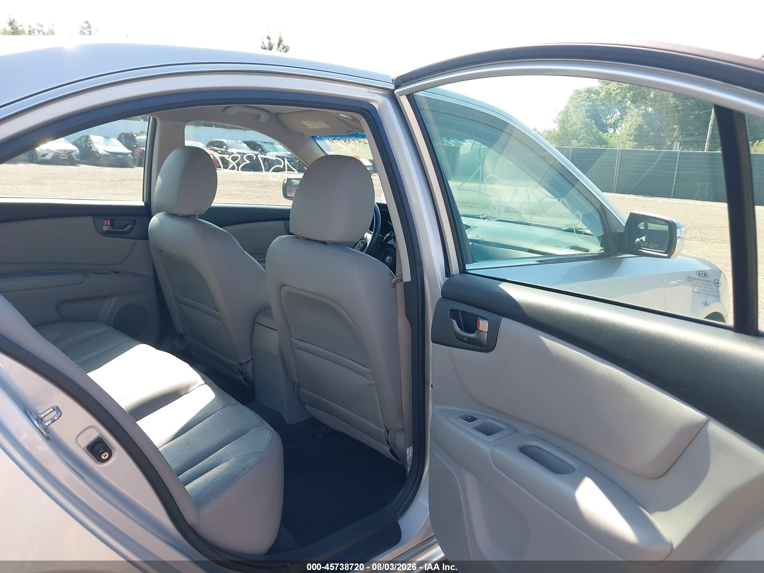 2009 Kia Optima Ex Silver vin: KNAGE228595306963