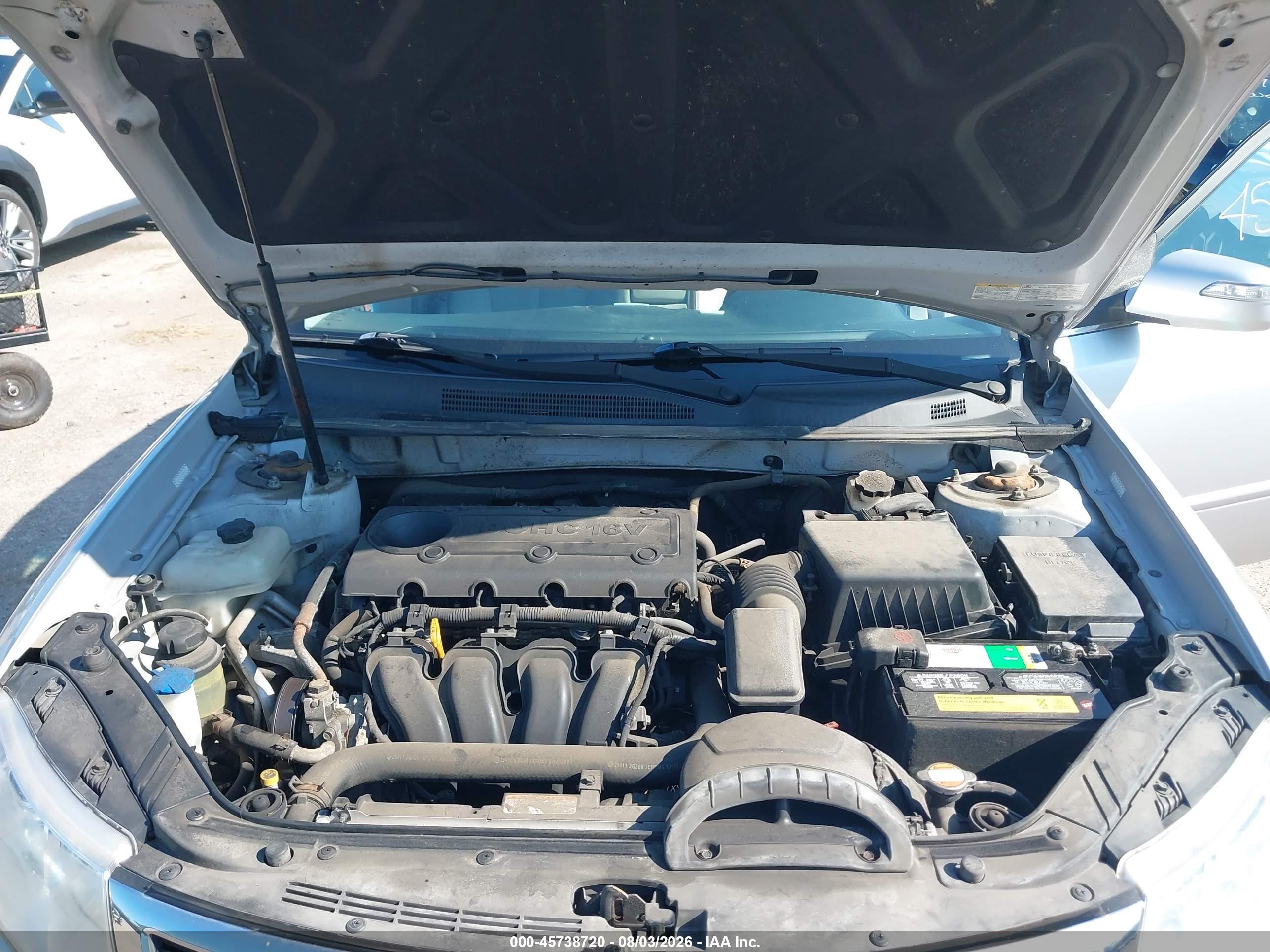 2009 Kia Optima Ex Silver vin: KNAGE228595306963