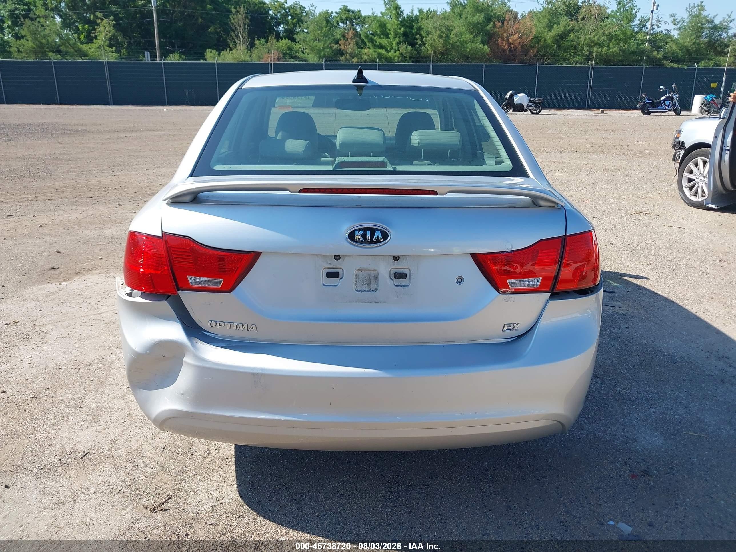 2009 Kia Optima Ex Silver vin: KNAGE228595306963