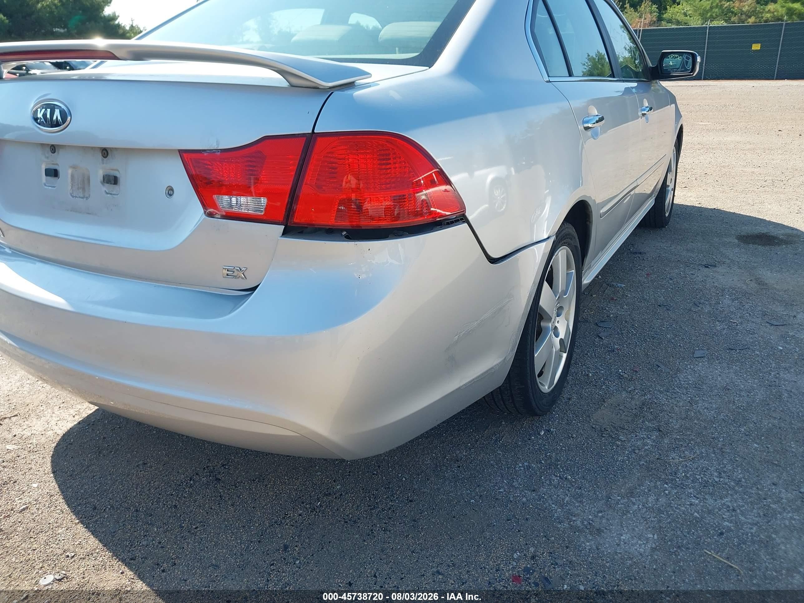 2009 Kia Optima Ex Silver vin: KNAGE228595306963