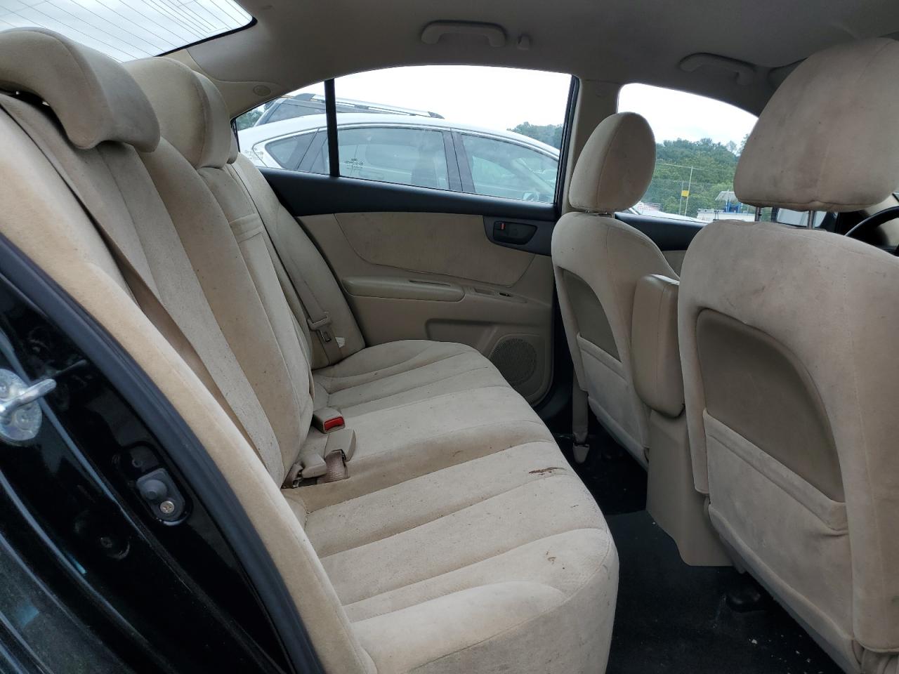 2009 Kia Optima Lx Black vin: KNAGE228595319650
