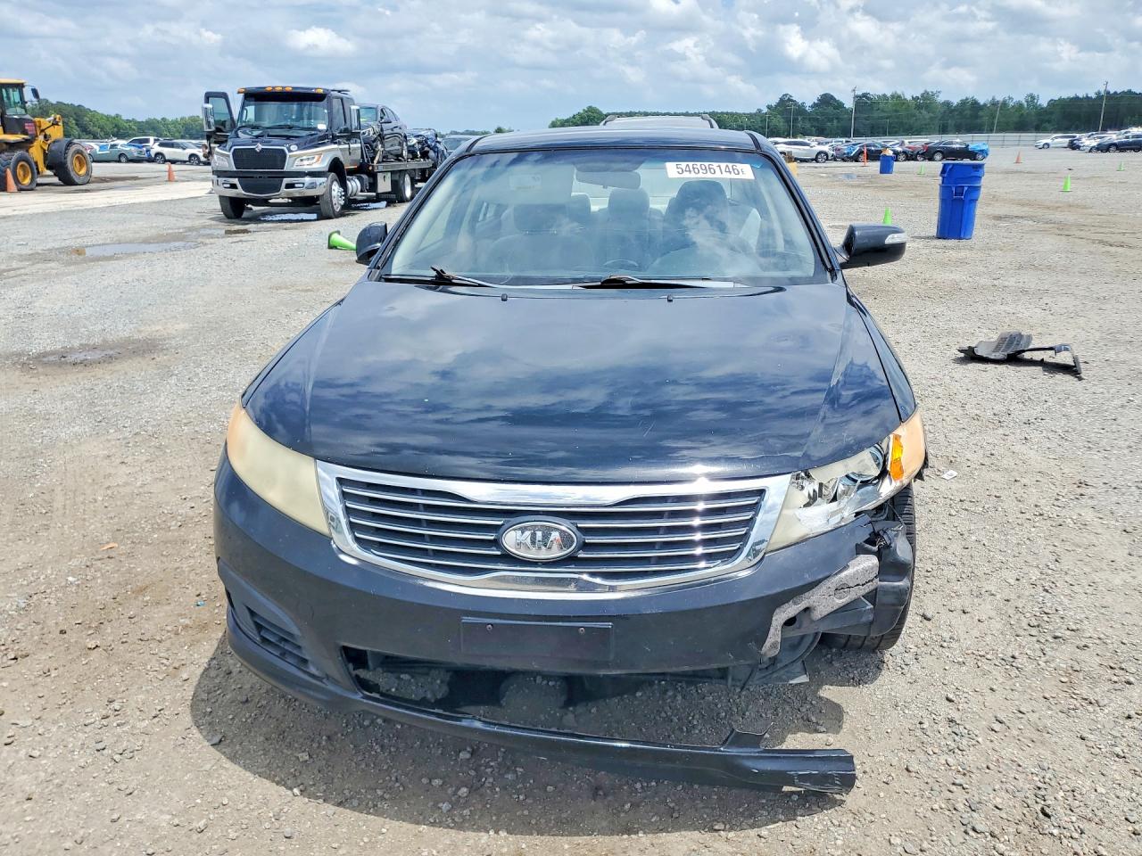 2009 Kia Optima Lx Black vin: KNAGE228595339378