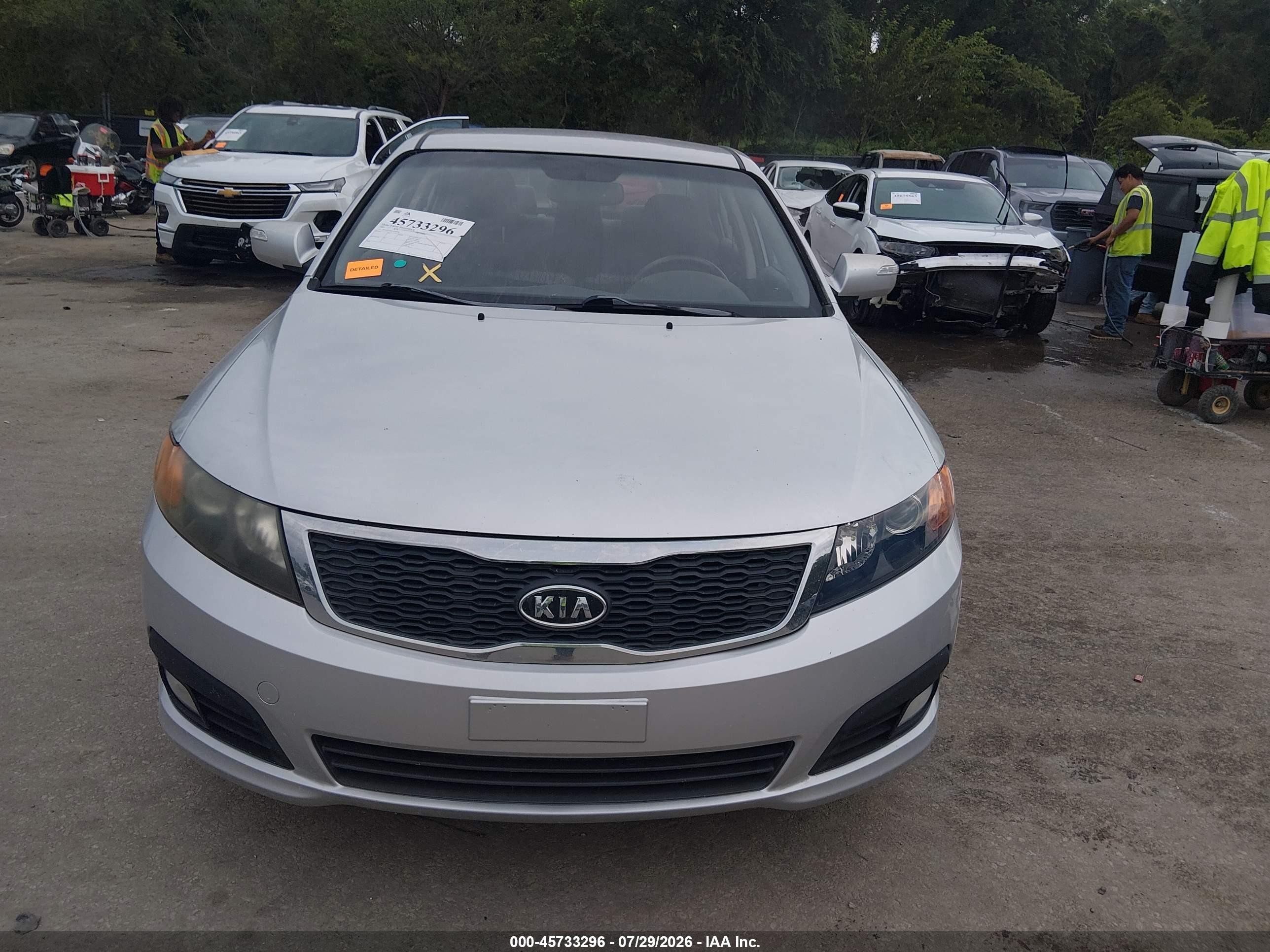 2009 Kia Optima Sx Silver vin: KNAGE228695358098