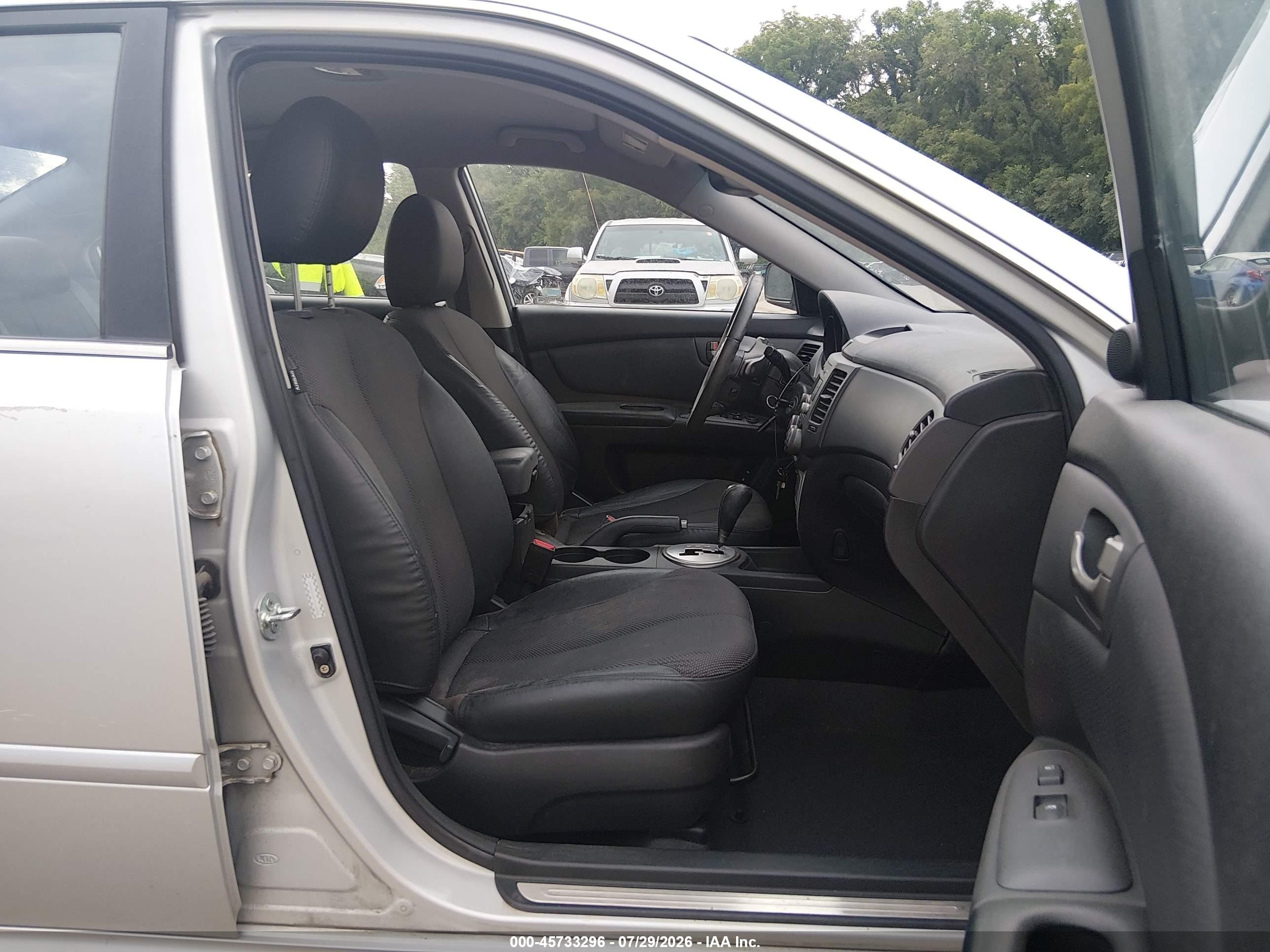 2009 Kia Optima Sx Silver vin: KNAGE228695358098