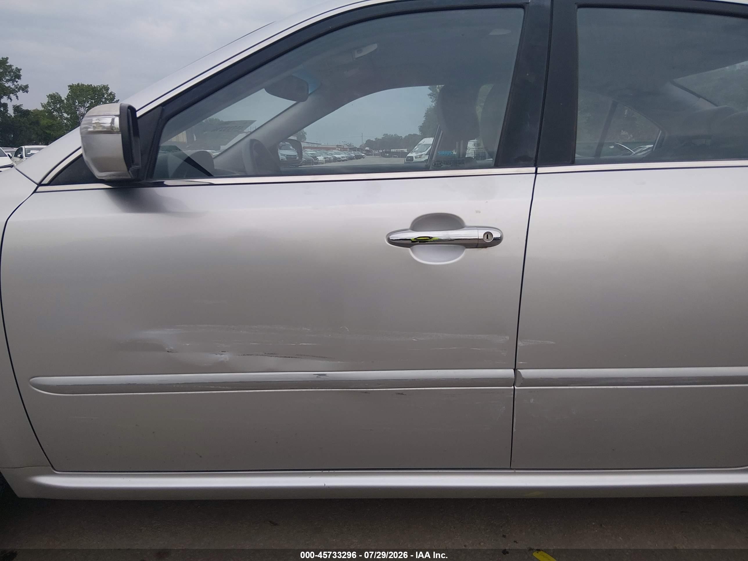 2009 Kia Optima Sx Silver vin: KNAGE228695358098