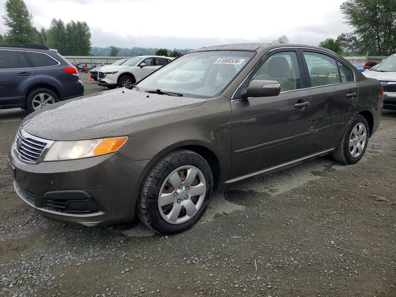 2009 Kia Optima Lx/ex Brown vin: KNAGE228895308917