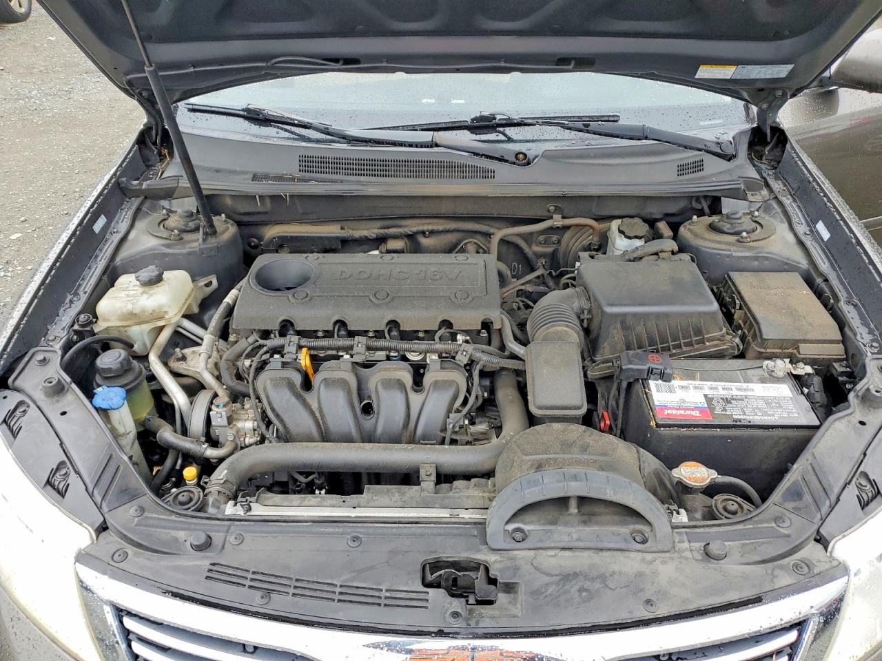 2009 Kia Optima Lx/ex Brown vin: KNAGE228895308917