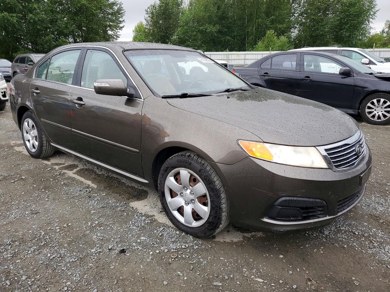 2009 Kia Optima Lx/ex Brown vin: KNAGE228895308917