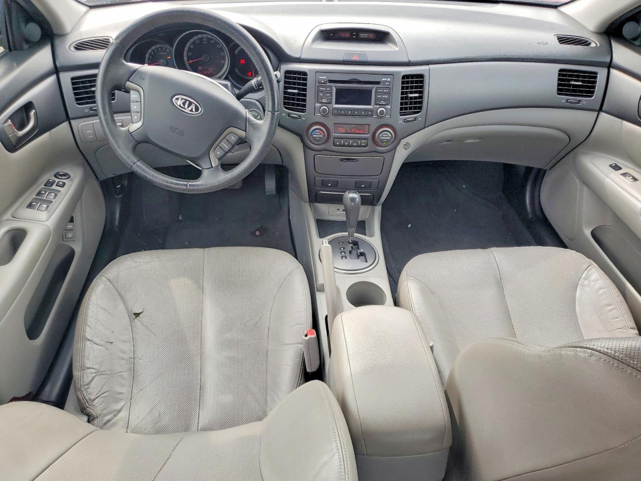2009 Kia Optima Lx Red vin: KNAGE228X95306683
