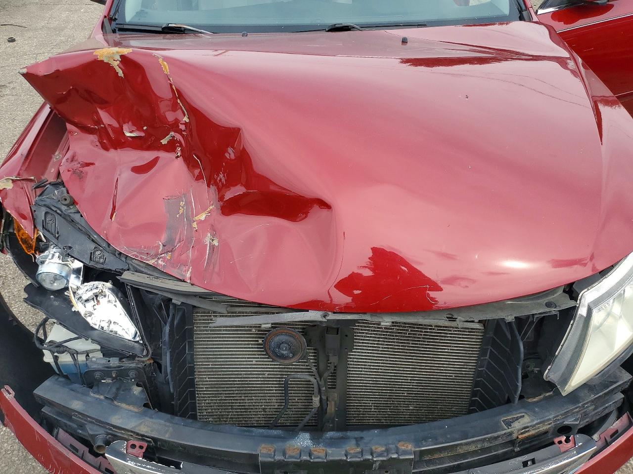 2009 Kia Optima Lx Red vin: KNAGE228X95306683