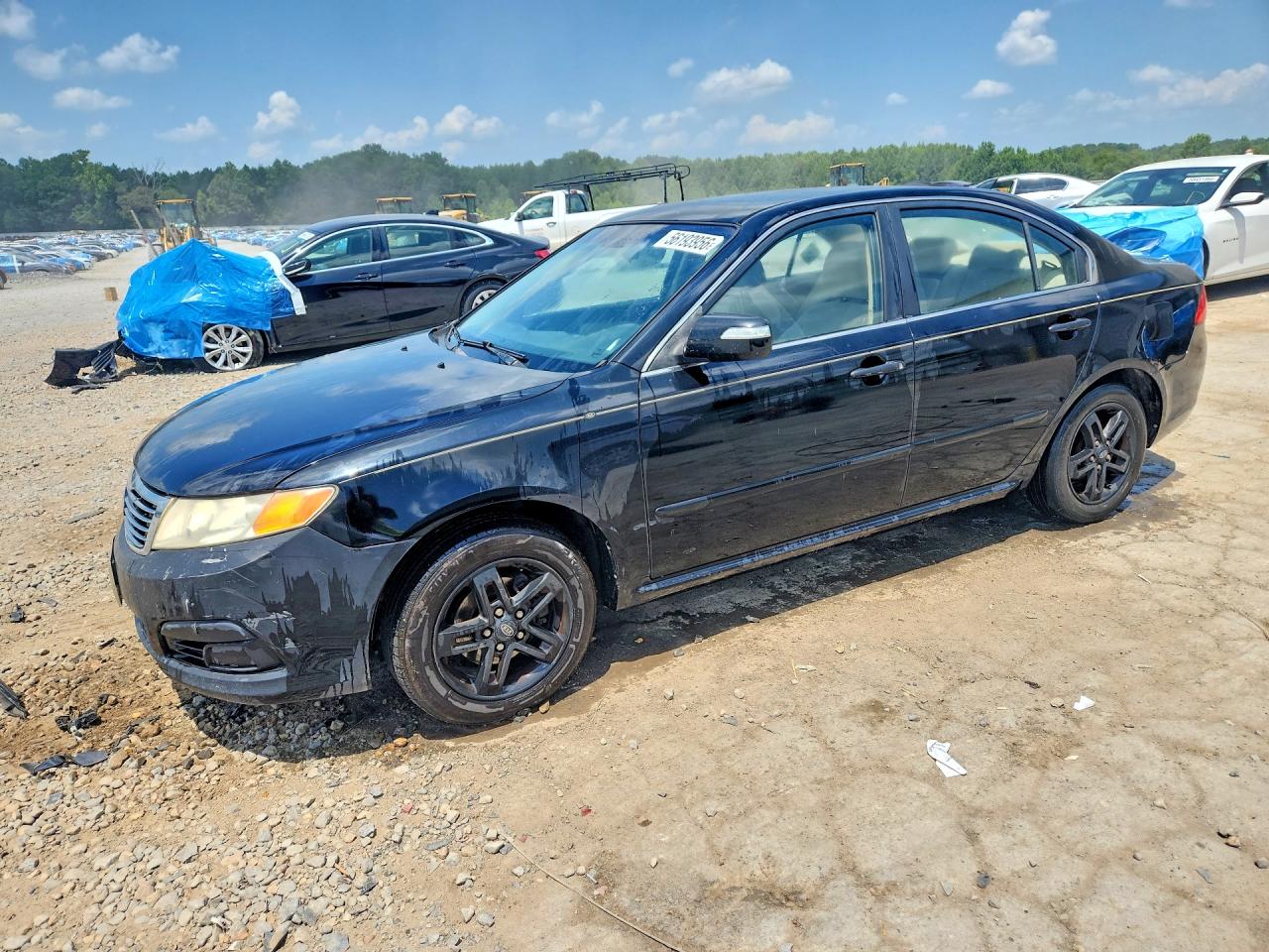 2010 Kia Optima Lx Black vin: KNAGG4A80A5376527