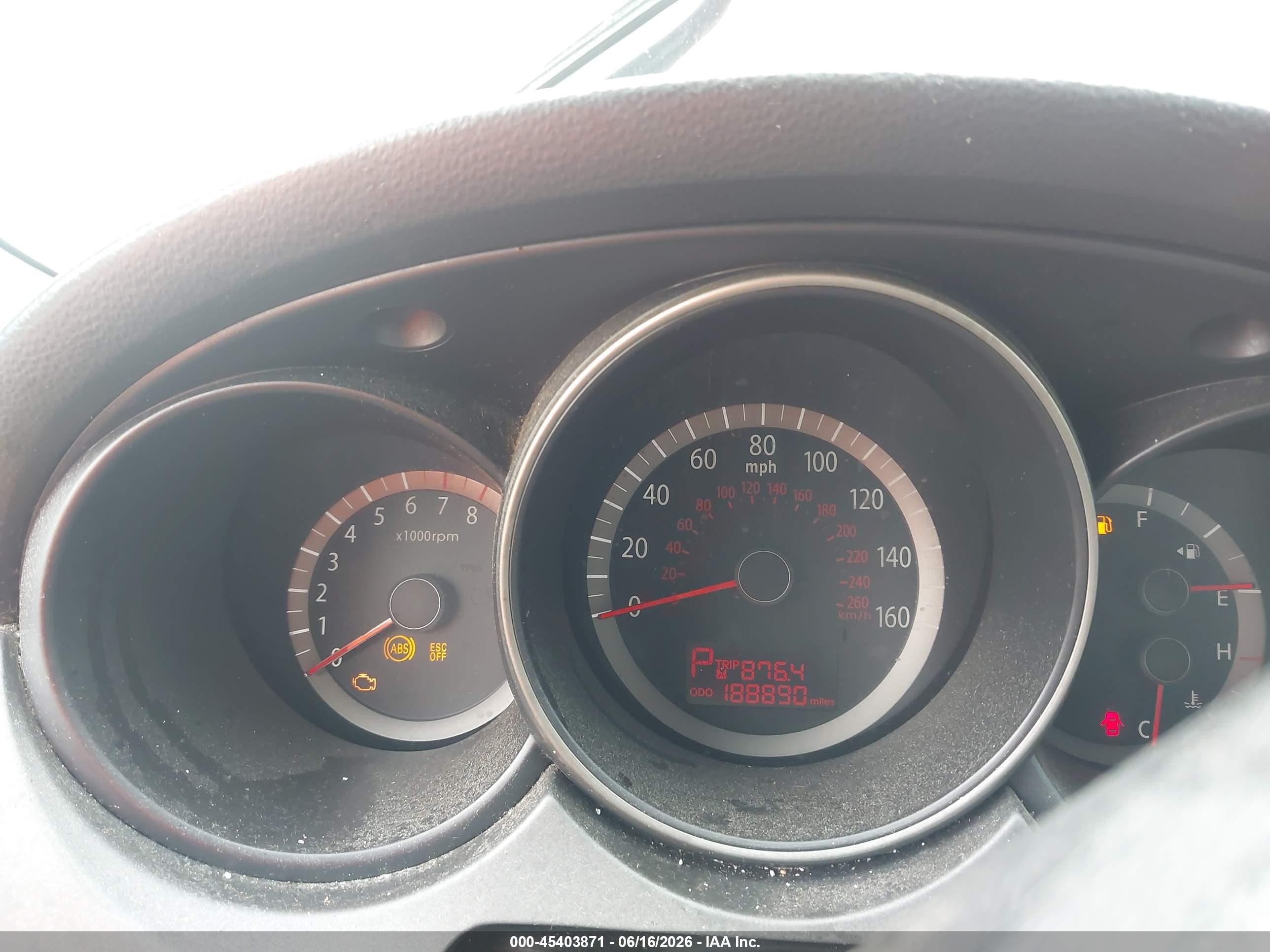 2010 Kia Optima Lx Red vin: KNAGG4A80A5447774