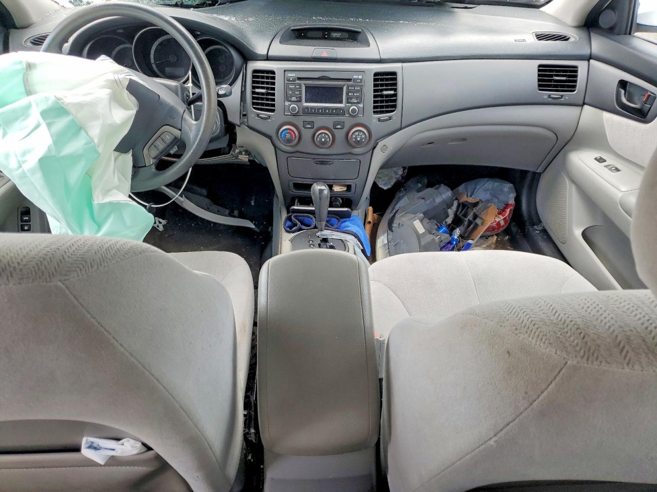 2010 Kia Optima Lx Белый vin: KNAGG4A81A5400916