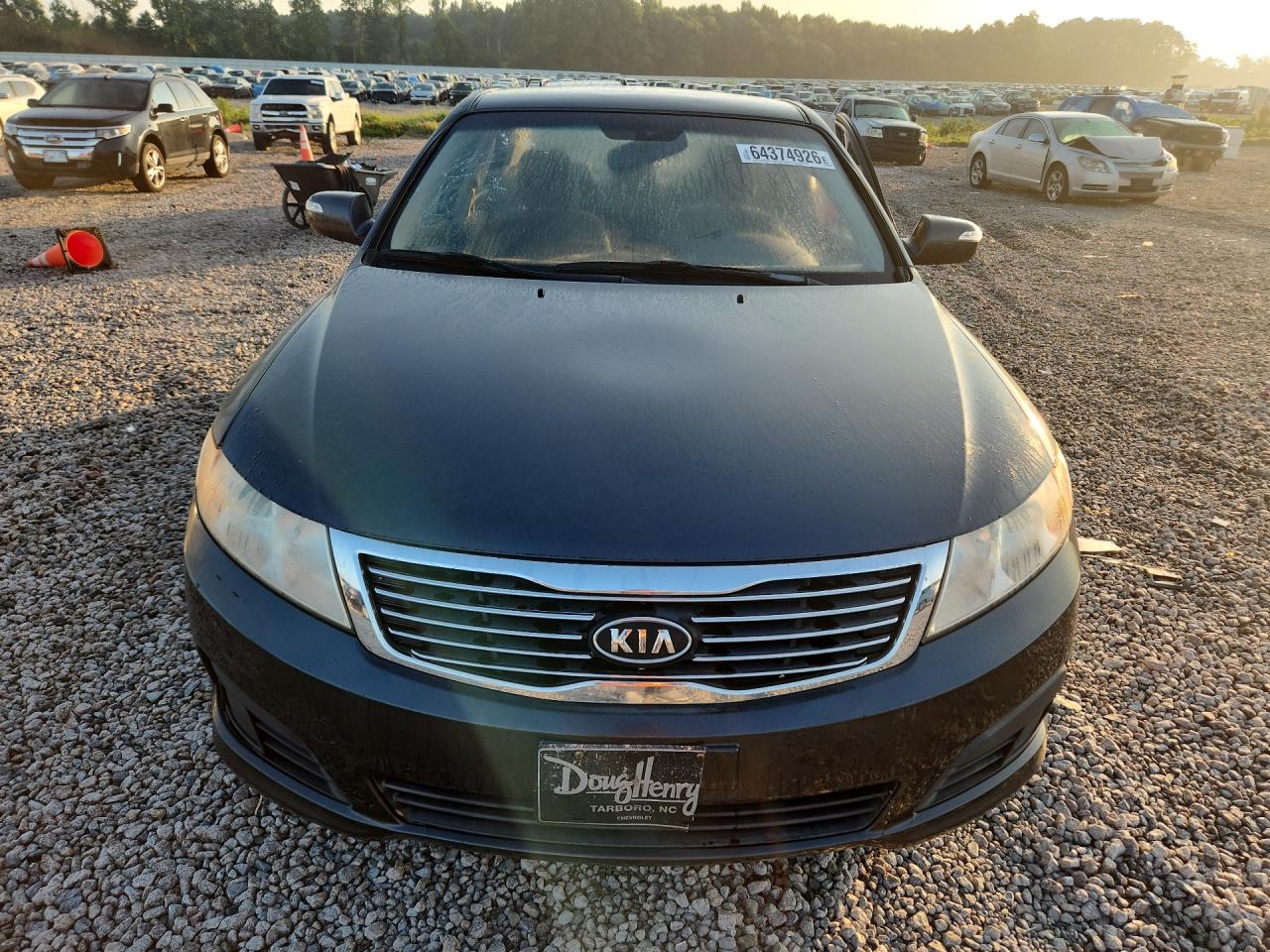 2010 Kia Optima Lx Gray vin: KNAGG4A81A5435259