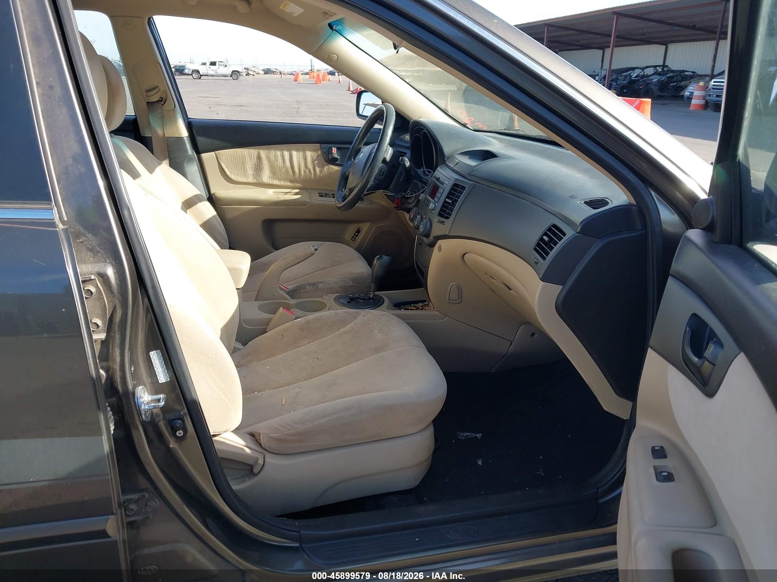 2010 Kia Optima Lx Серый vin: KNAGG4A81A5449758