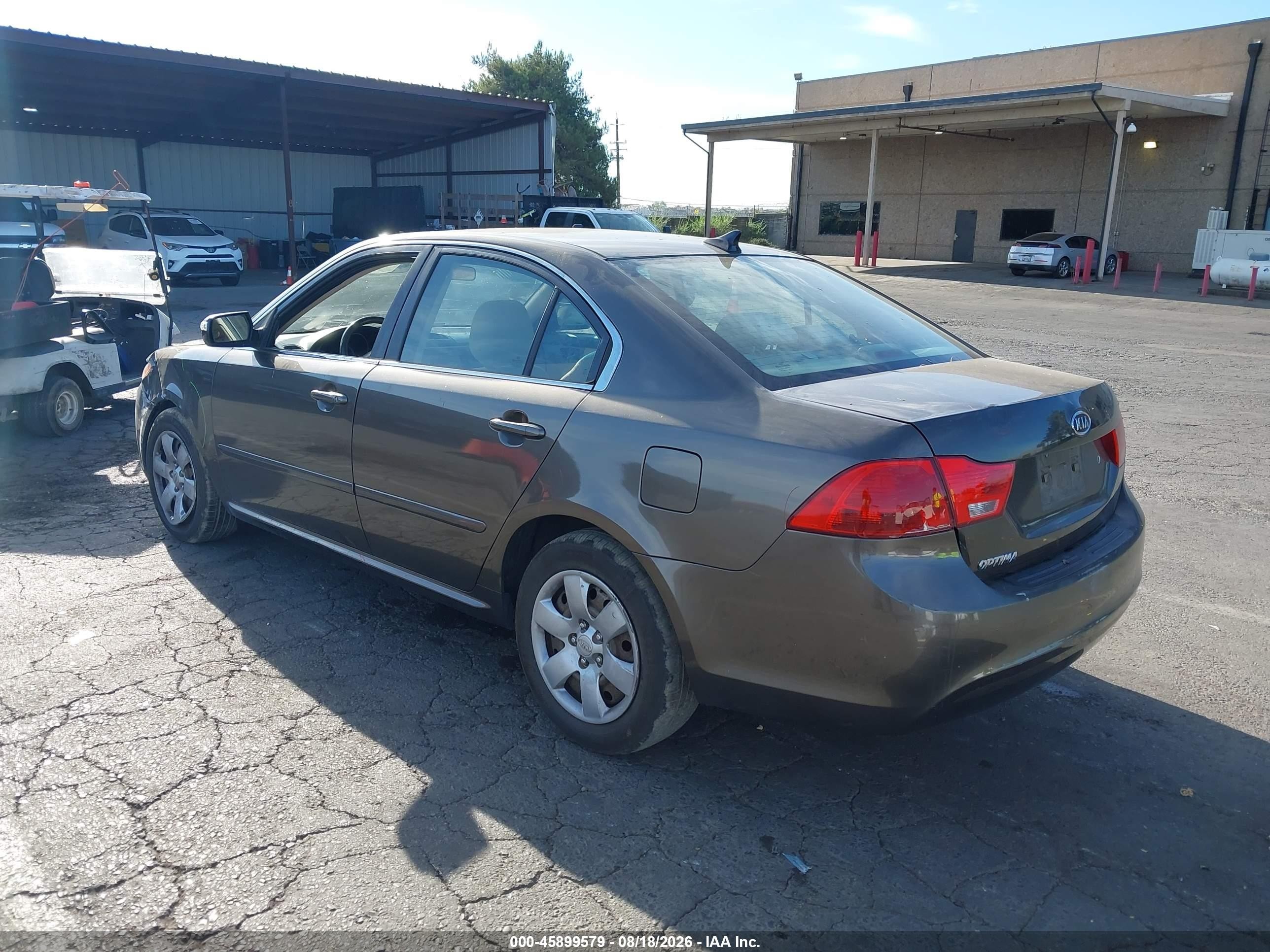 2010 Kia Optima Lx Серый vin: KNAGG4A81A5449758