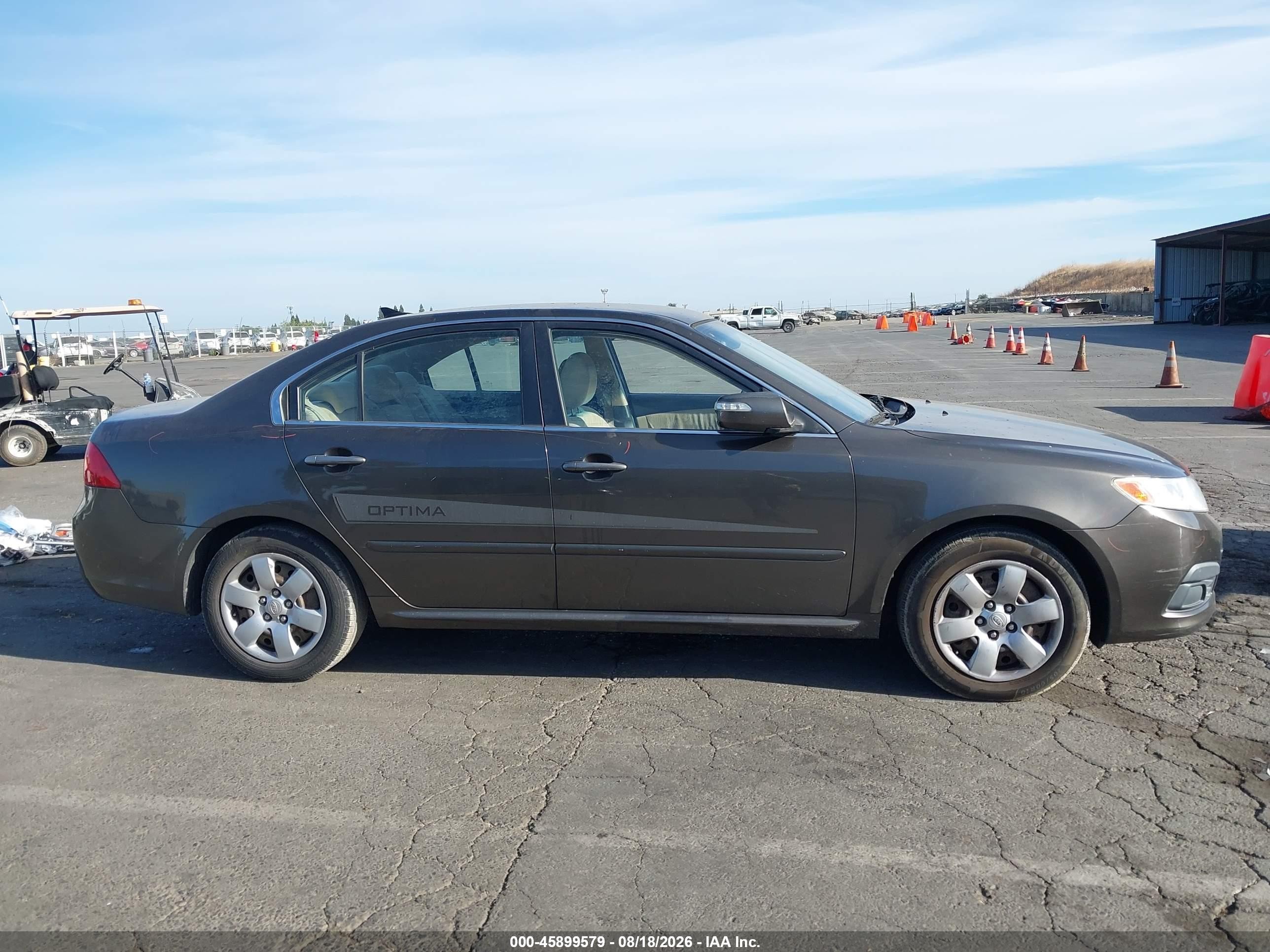 2010 Kia Optima Lx Серый vin: KNAGG4A81A5449758