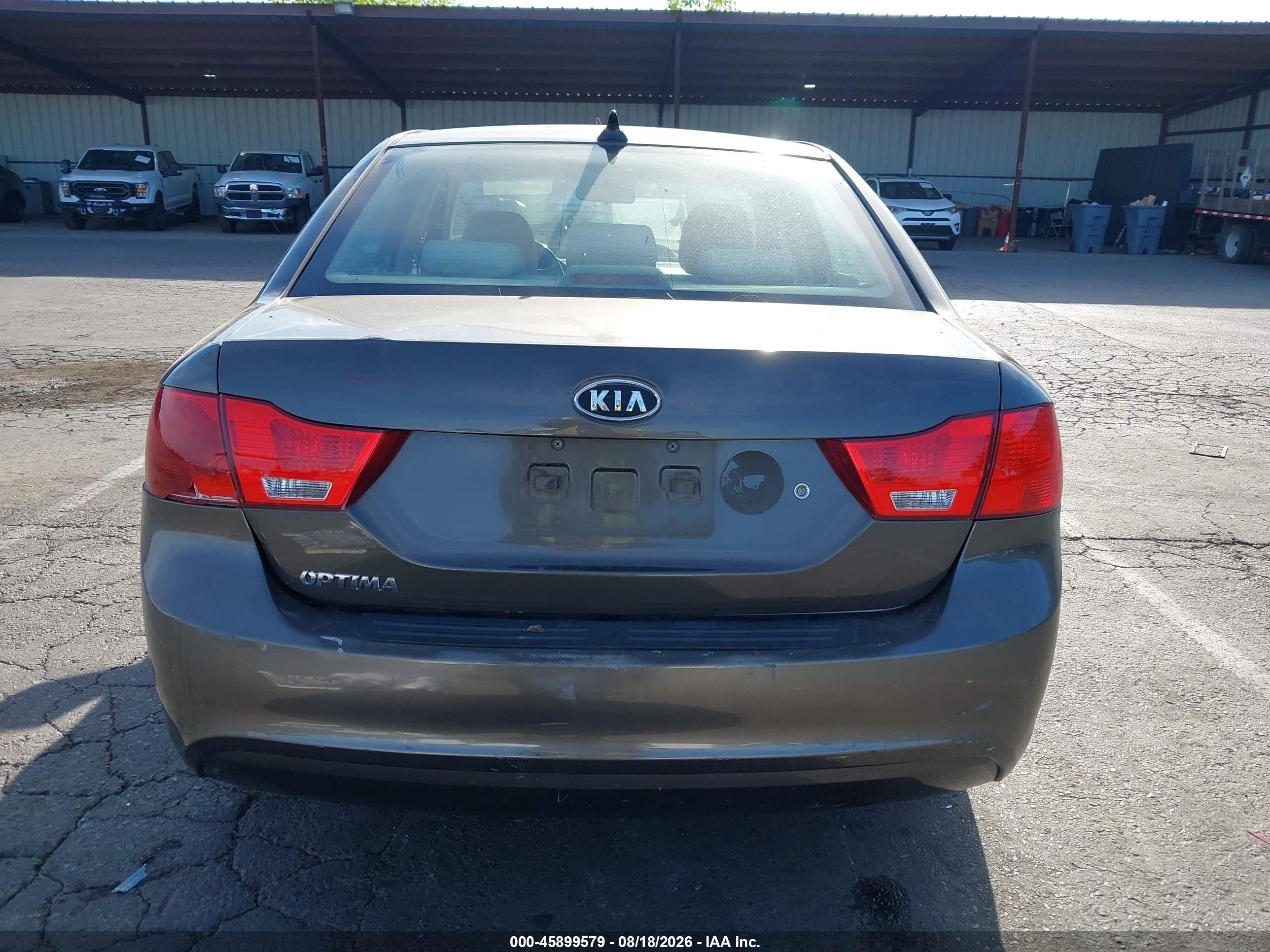 2010 Kia Optima Lx Серый vin: KNAGG4A81A5449758