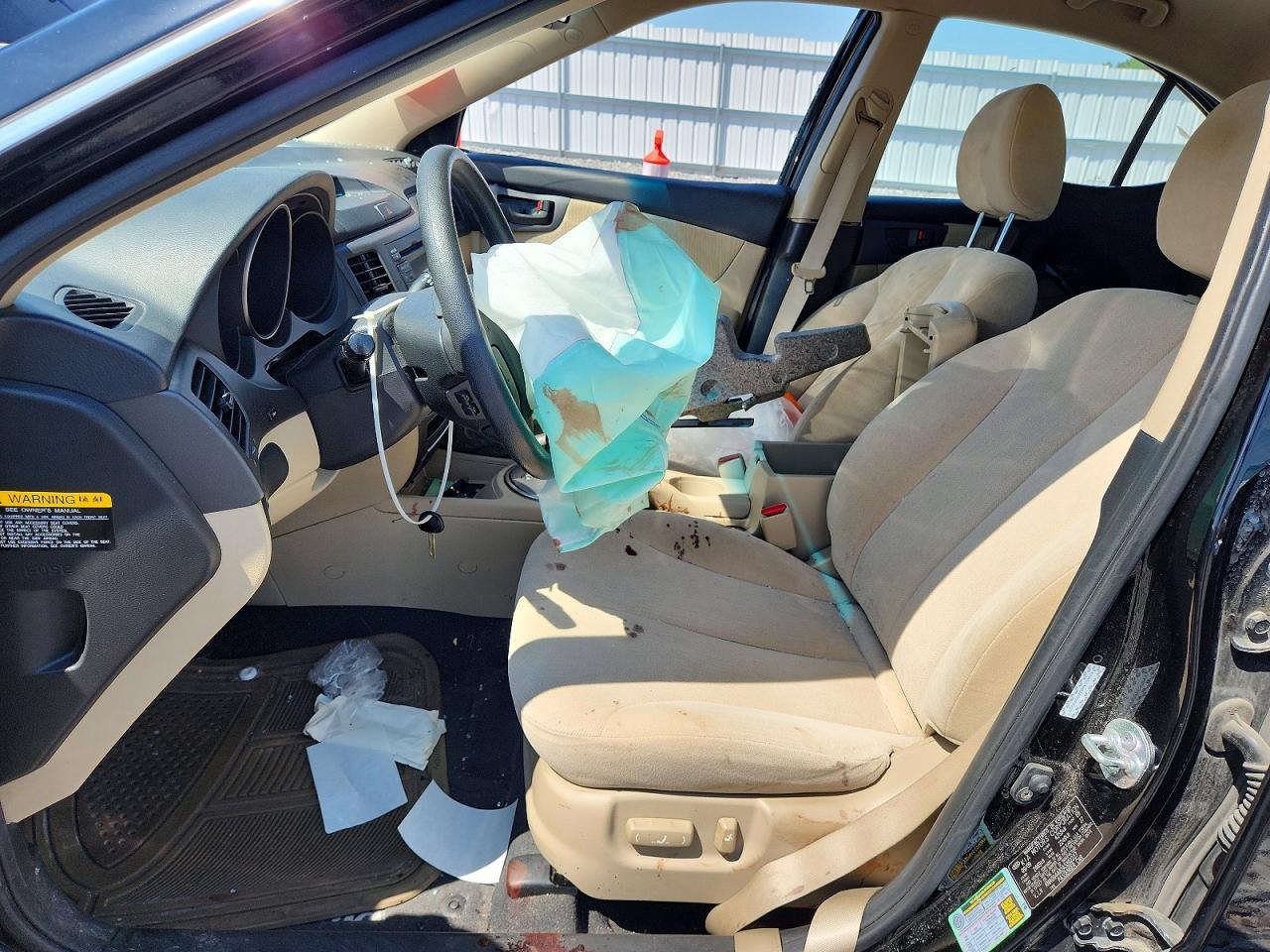 2010 Kia Optima Черный vin: KNAGG4A82A5392227