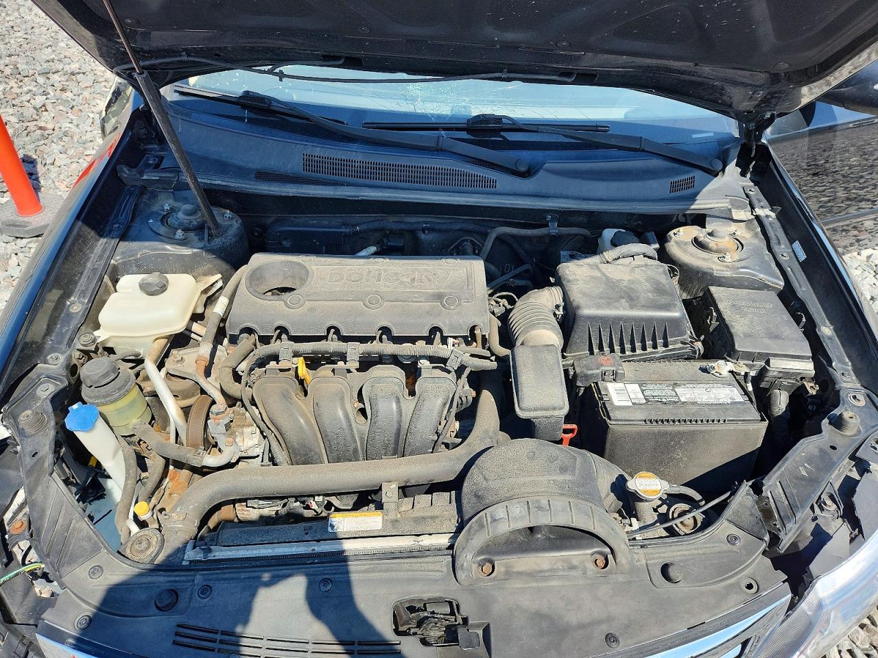 2010 Kia Optima Черный vin: KNAGG4A82A5392227